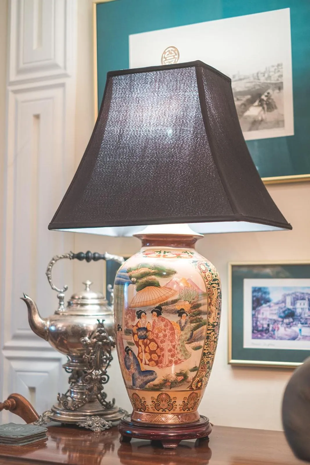 Decorative detail in Domaine Dorchamps