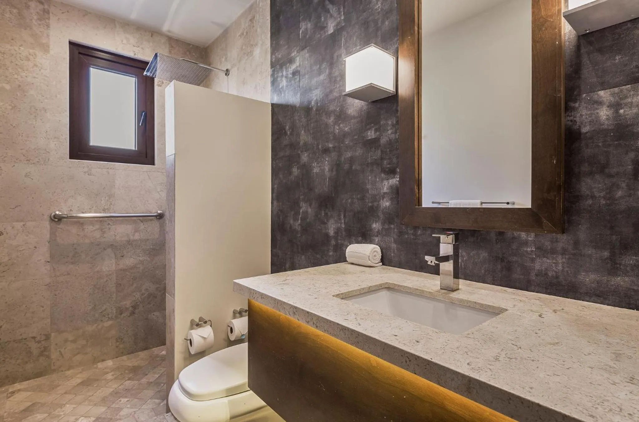 Shower in Live Aqua Private Residences Los Cabos