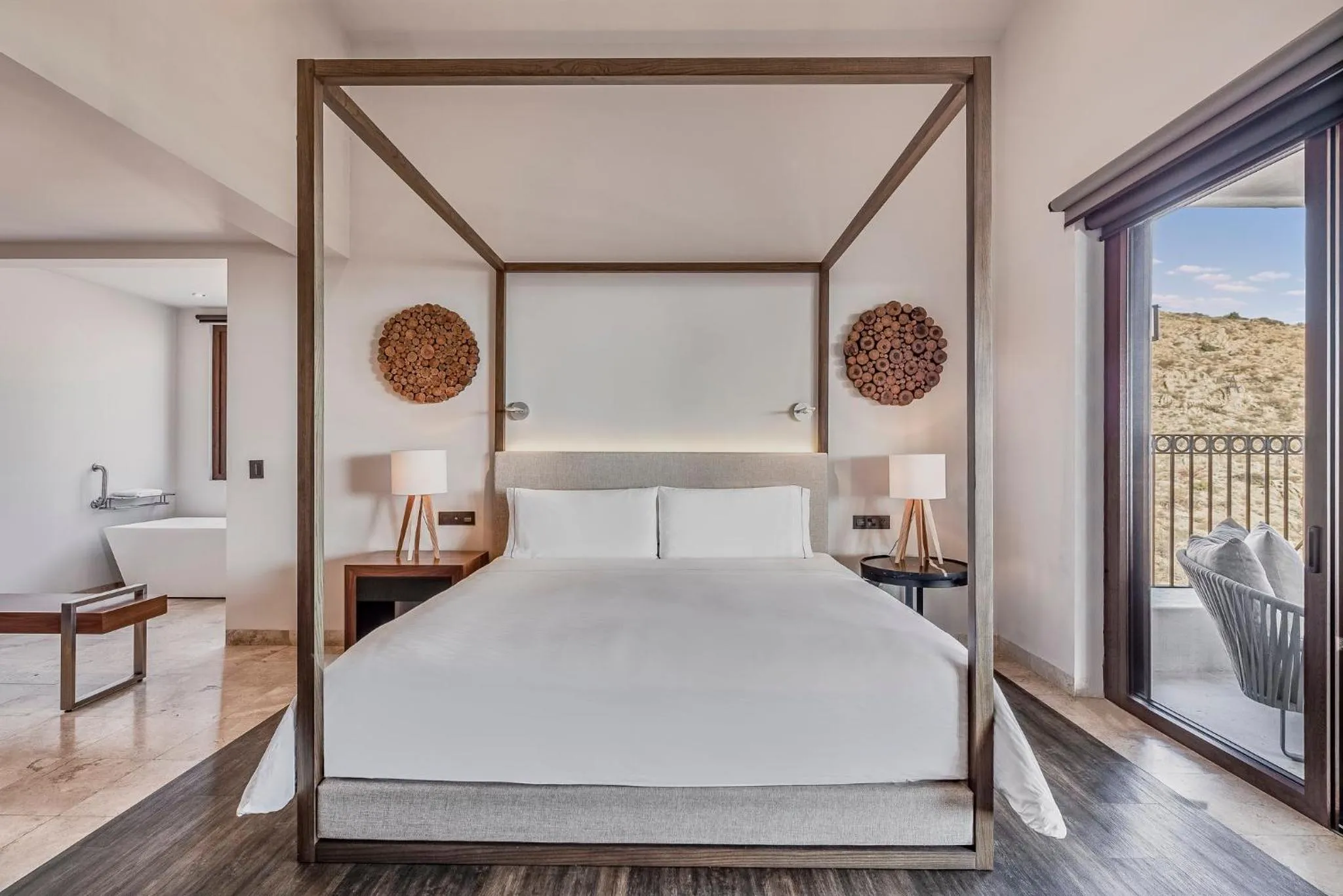 Bedroom, Bed in Live Aqua Private Residences Los Cabos