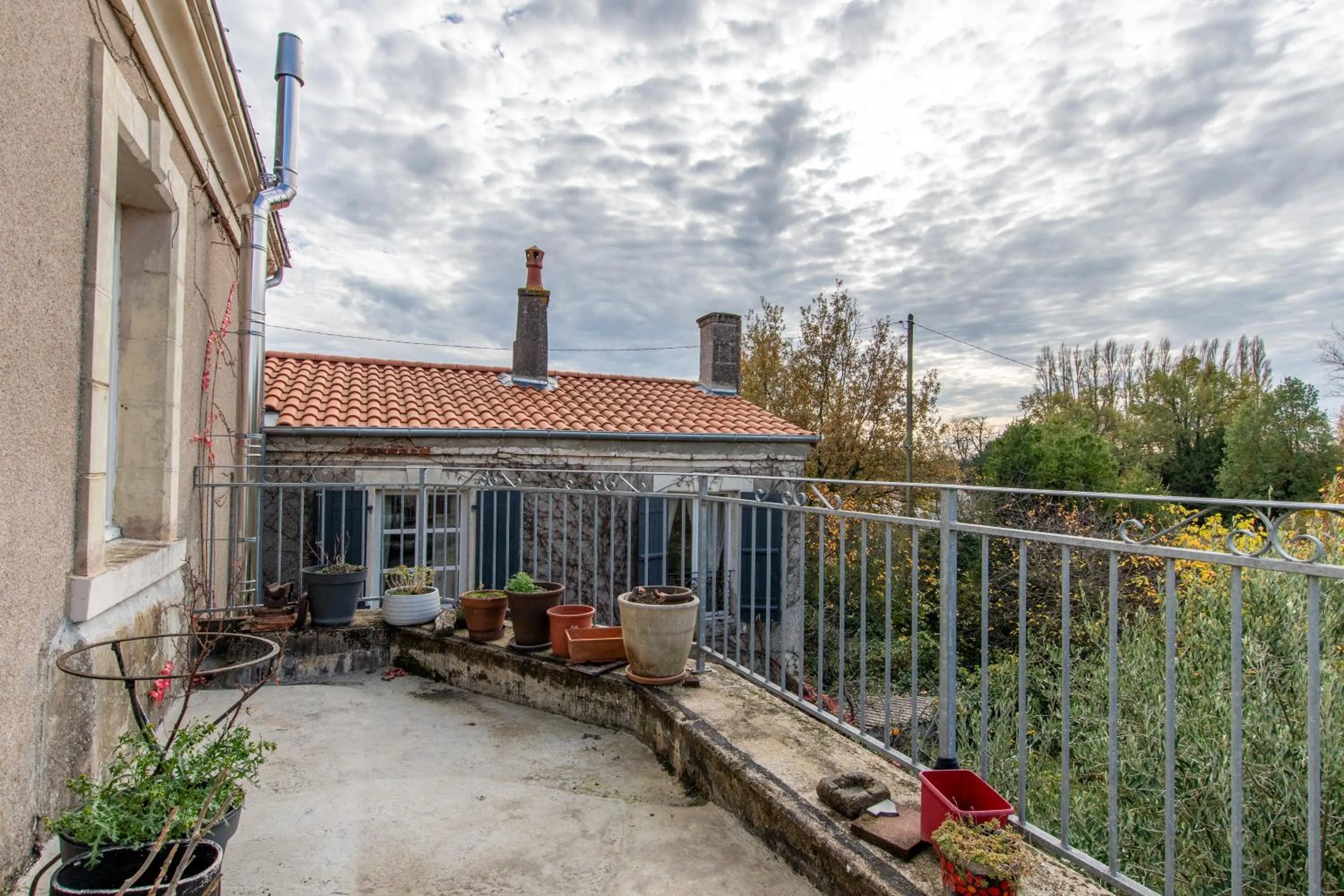 Patio in La Maison Haute