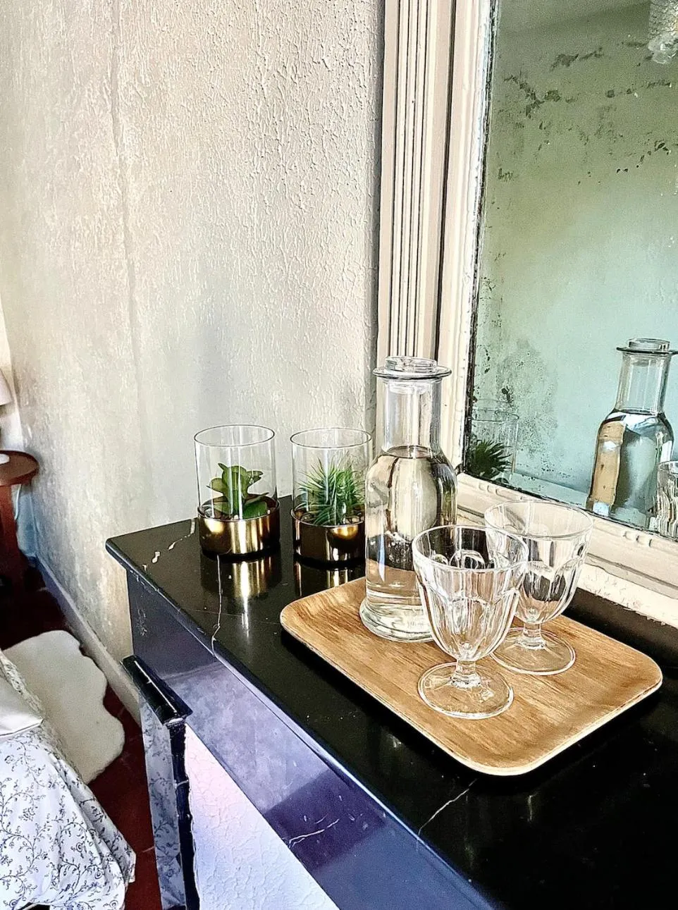 Seating area in La Maison Haute