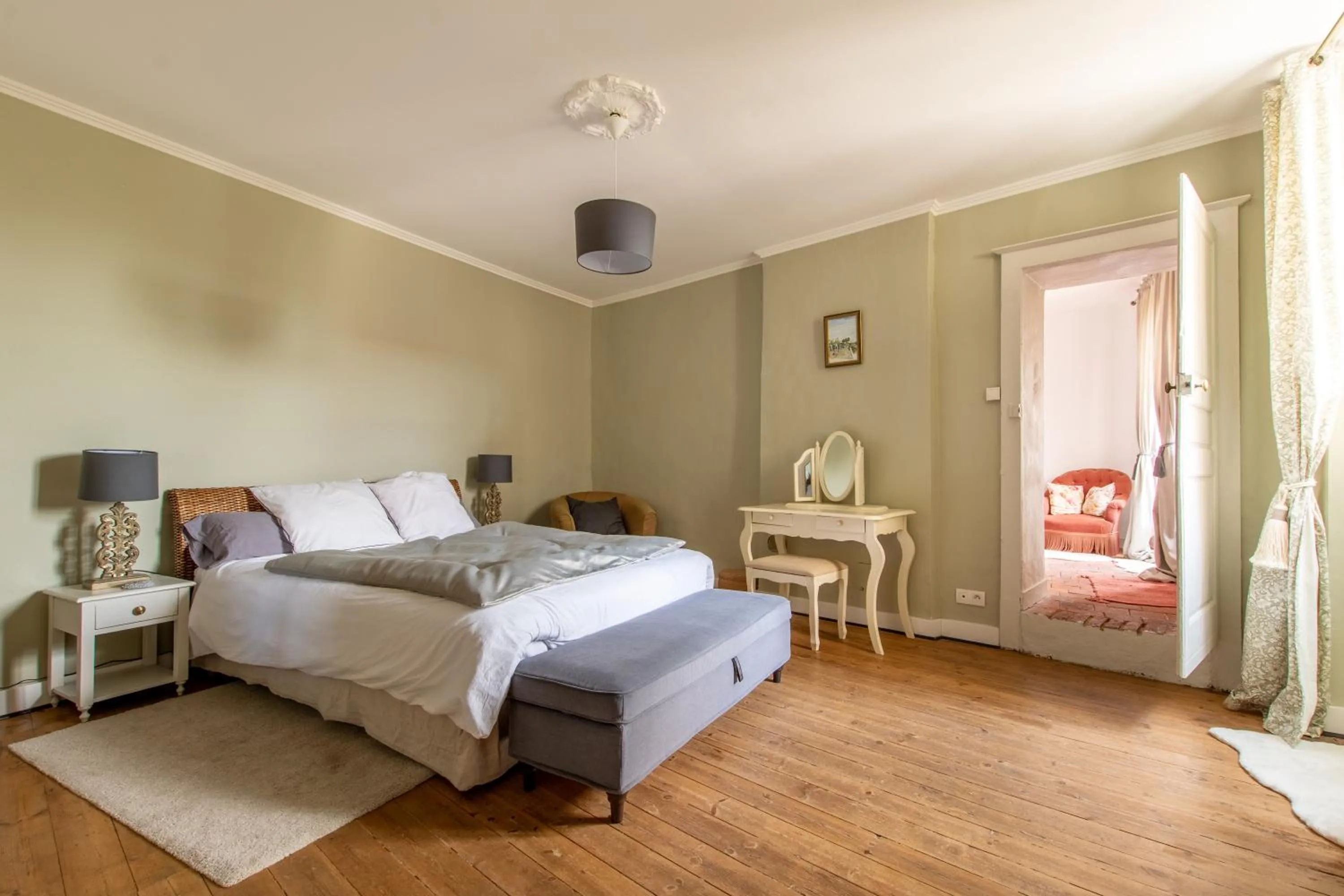 Bed in La Maison Haute