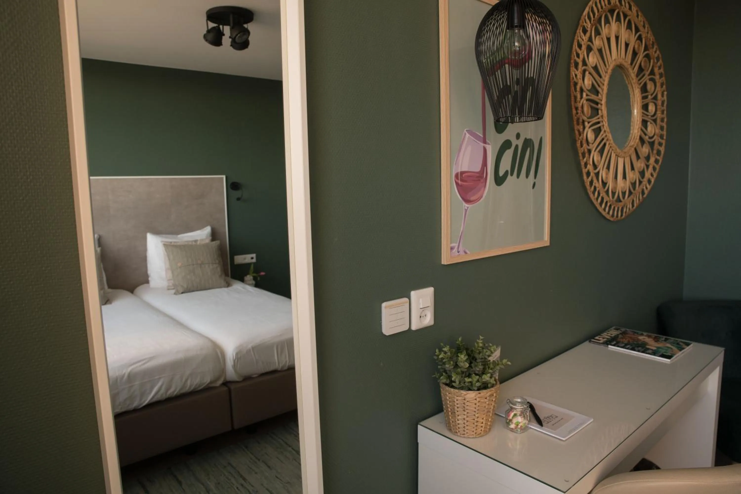 Bedroom, Bed in The BLOOM