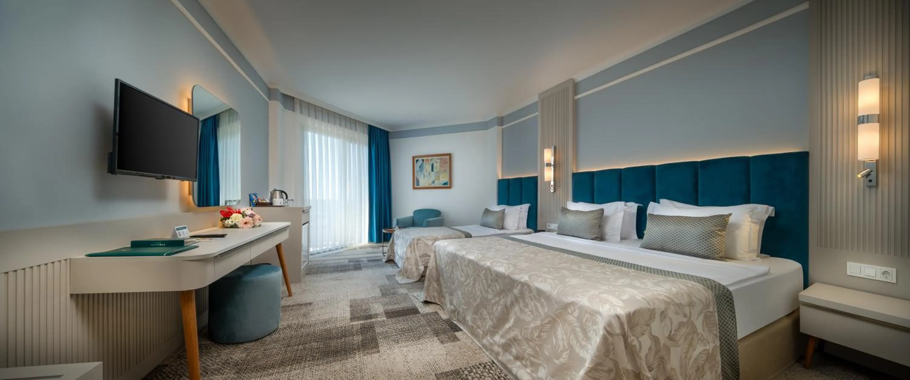 Photo of the whole room, Bed in Pine Beach Belek