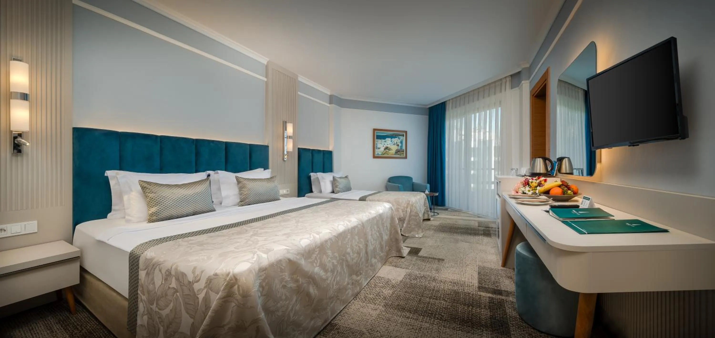 Bedroom, Bed in Pine Beach Belek