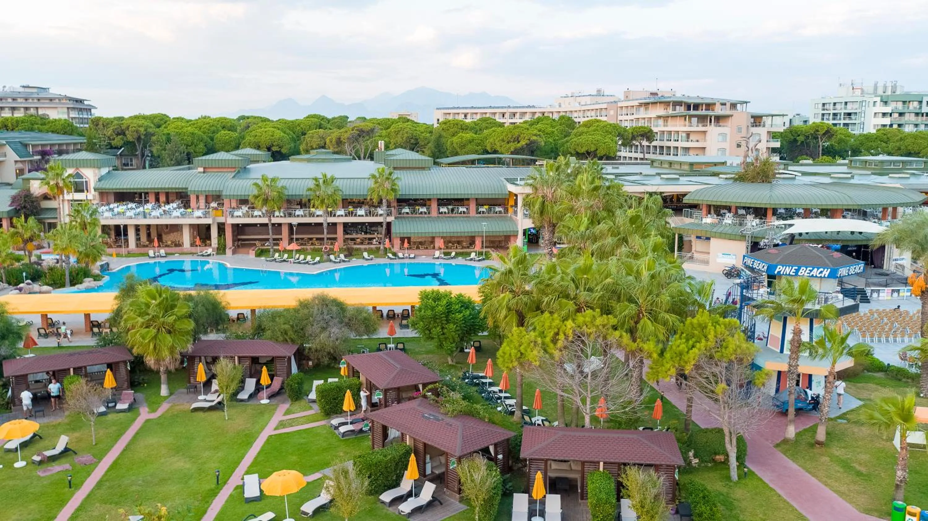 Bird's eye view in Pine Beach Belek