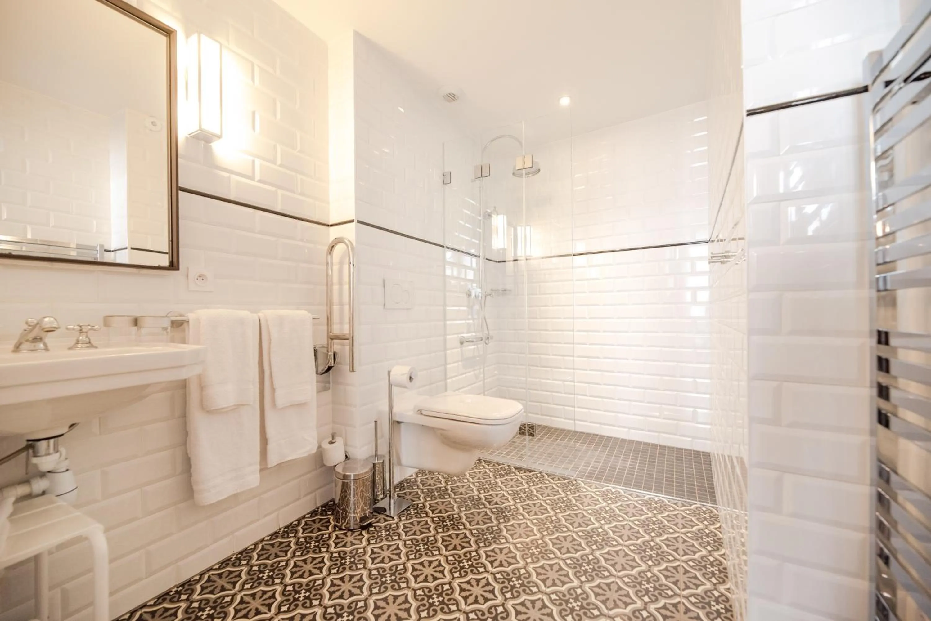 Bathroom in Residence Les Boulevards