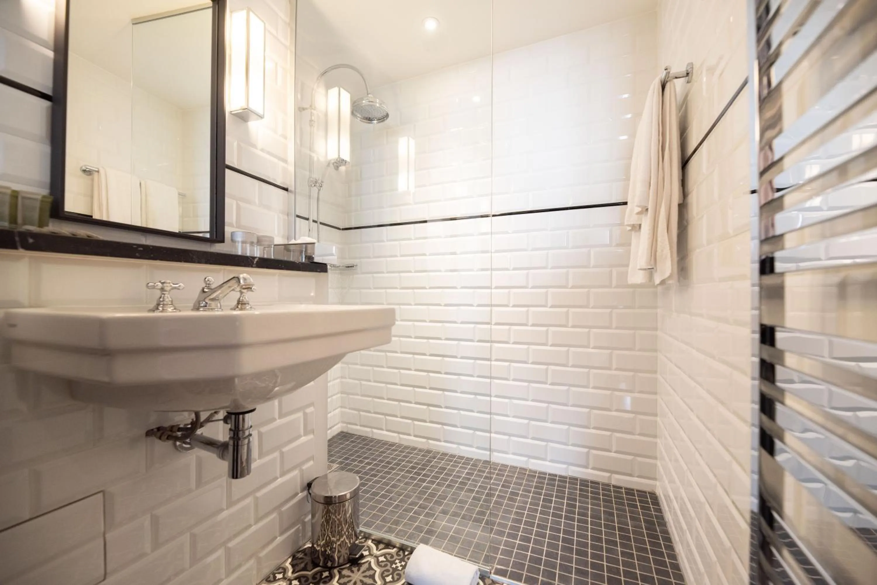 Bathroom in Residence Les Boulevards