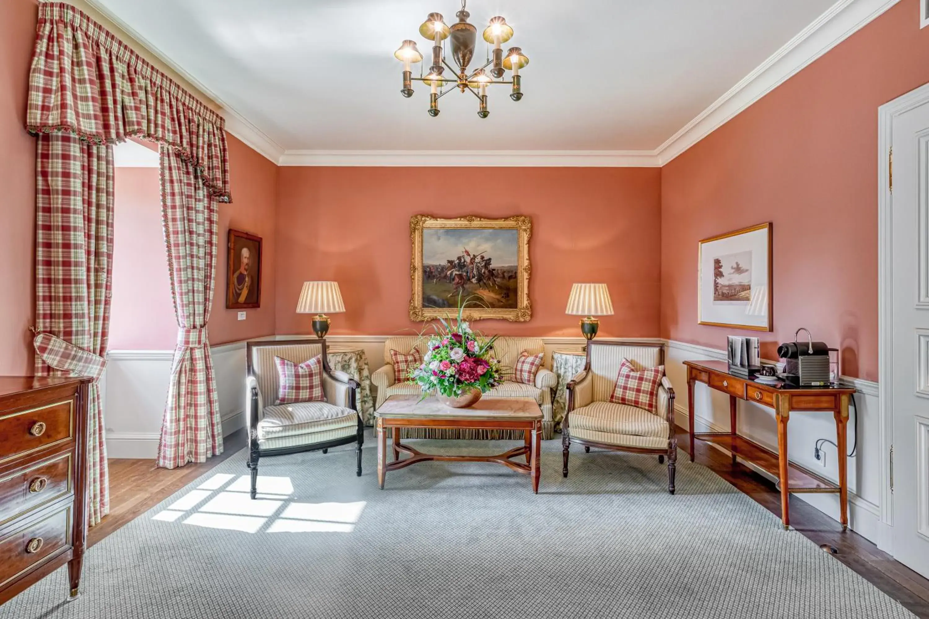 Deluxe Junior Suite Jagdschloss in Wald & Schlosshotel Friedrichsruhe Deluxe Junior Suite Jagdschloss in Wald & Schlosshotel Friedrichsruhe