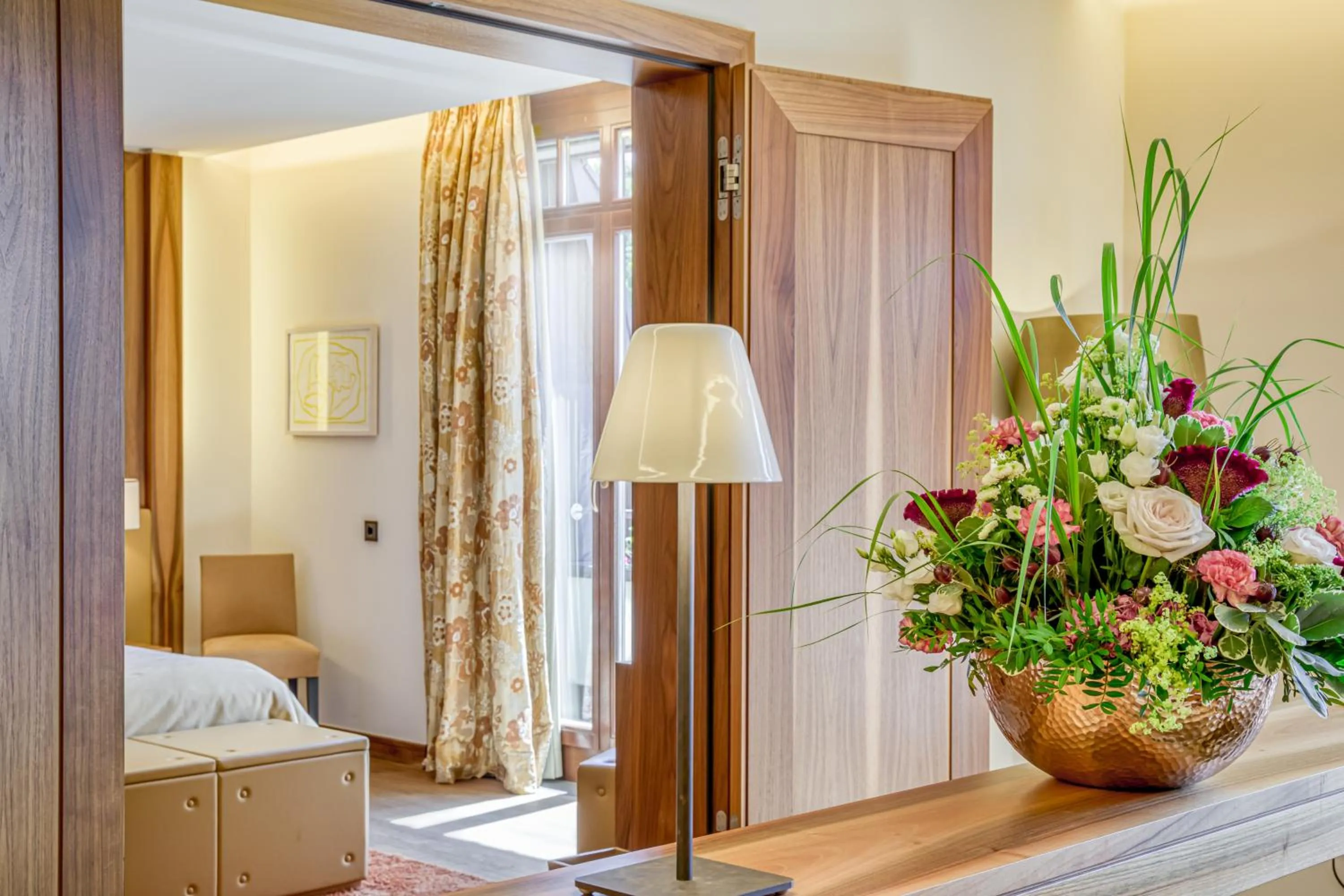 Bedroom, Bed in Wald & Schlosshotel Friedrichsruhe