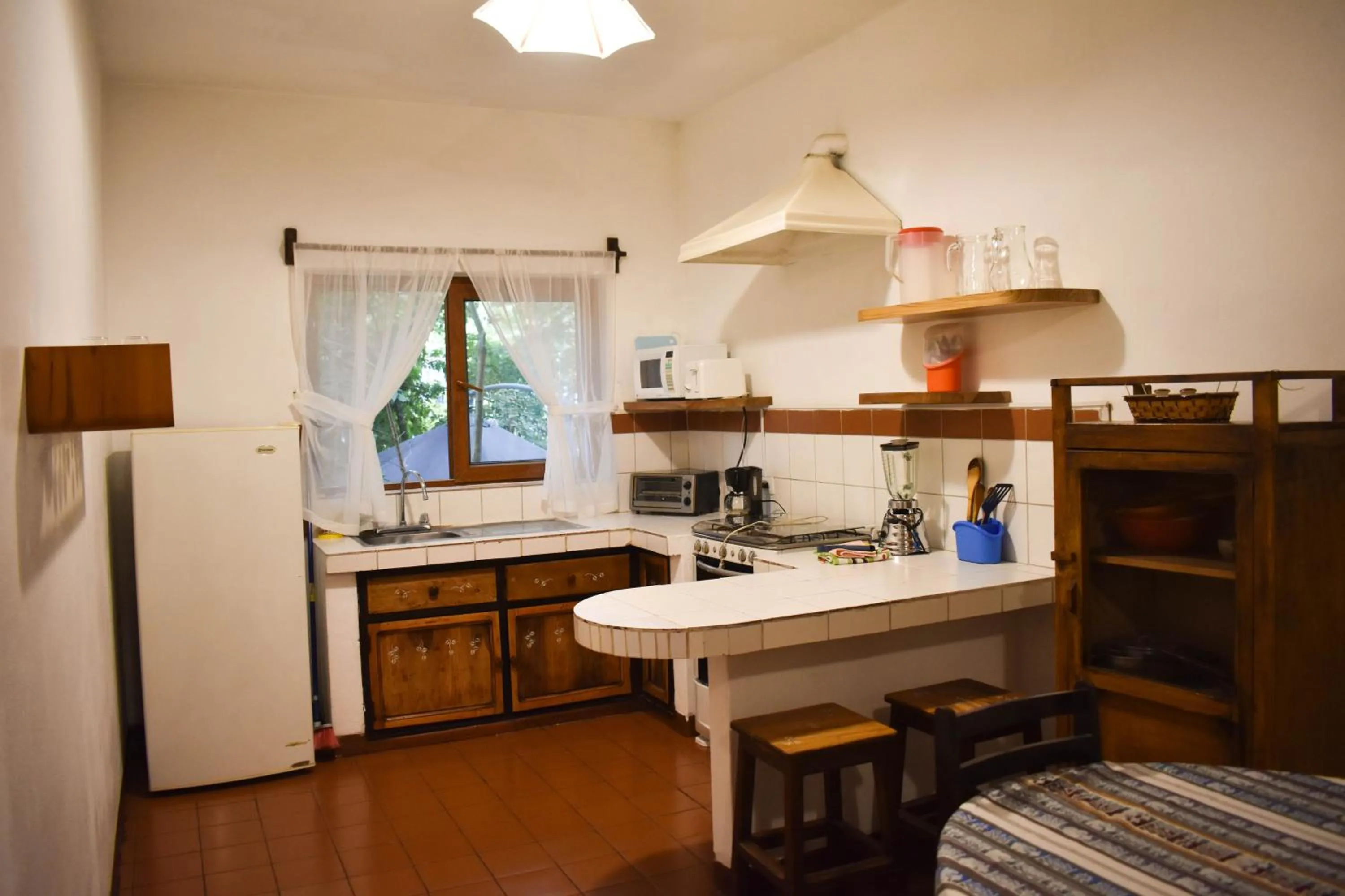 kitchen in Apartamentos Otorongo Cuenca Ecuador