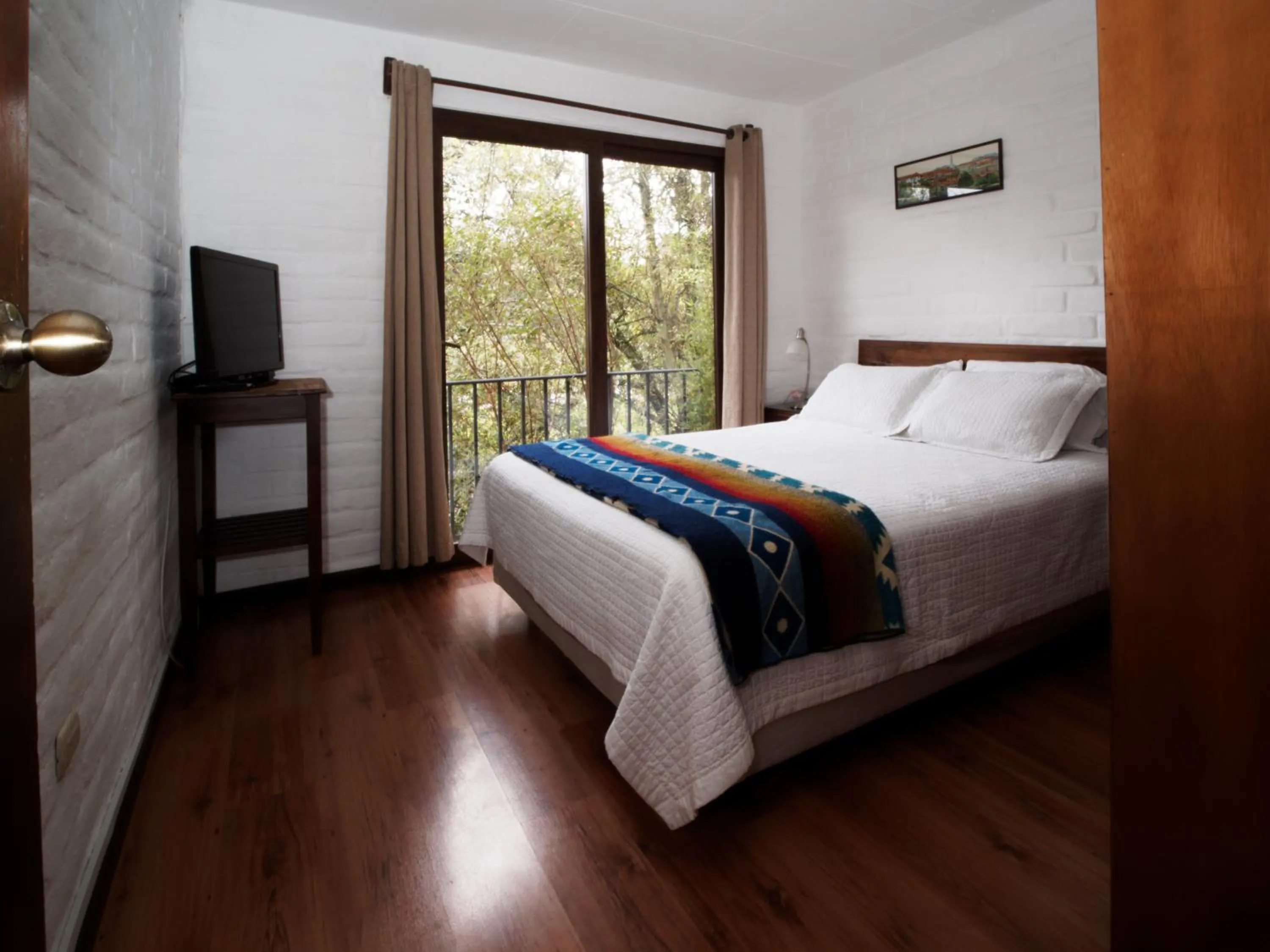 Bed in Apartamentos Otorongo Cuenca Ecuador