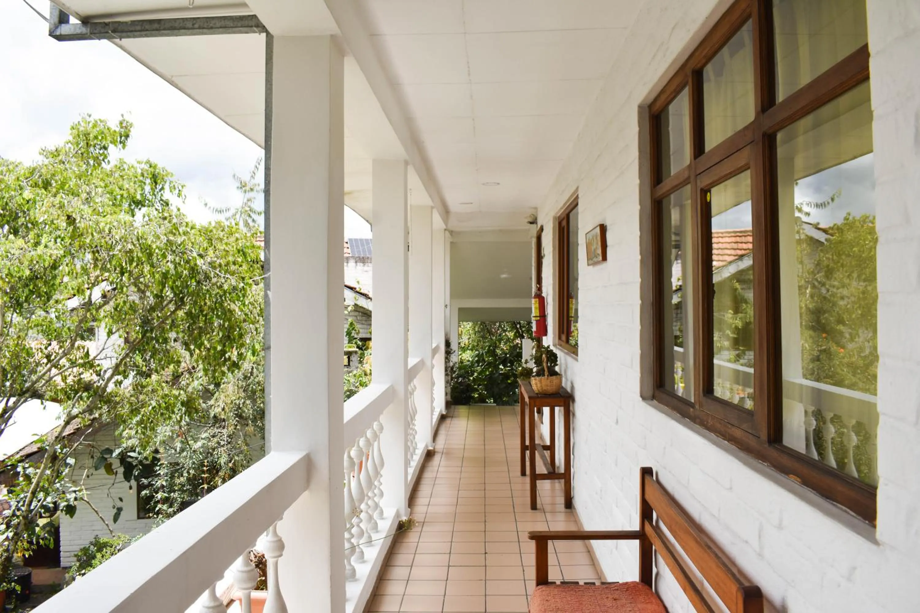 Balcony/Terrace in Apartamentos Otorongo Cuenca Ecuador