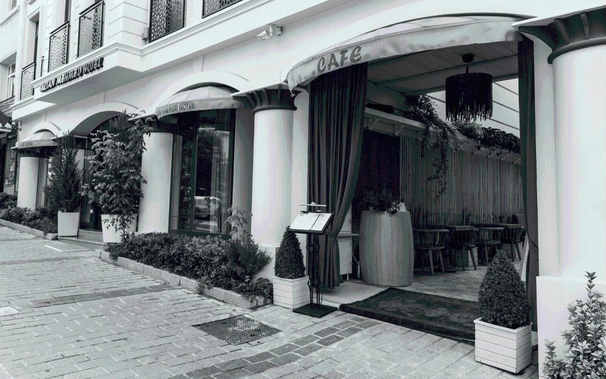 Facade/entrance in Sultan Mehmed Hotel