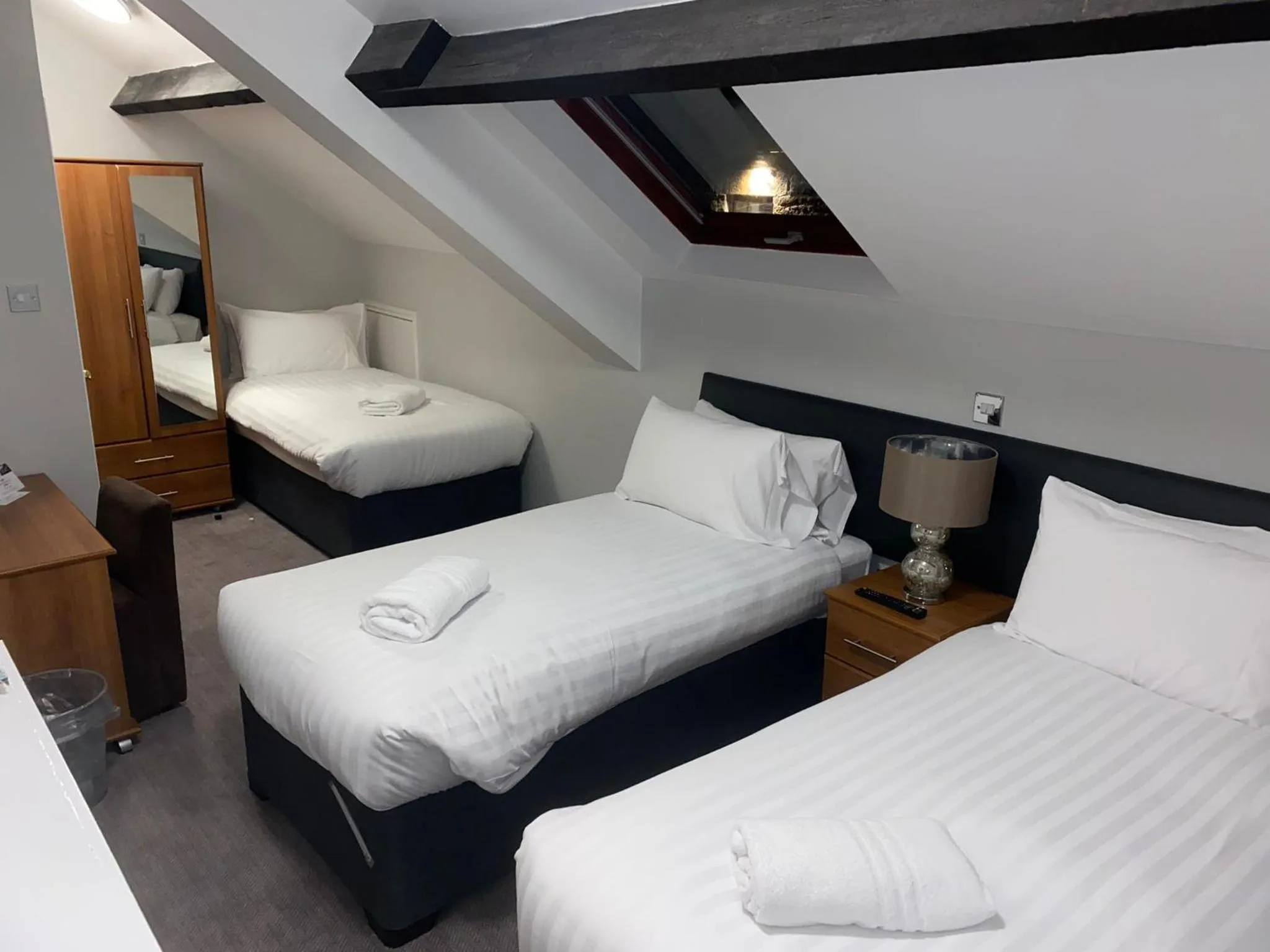 Bed in The Diamond Inn