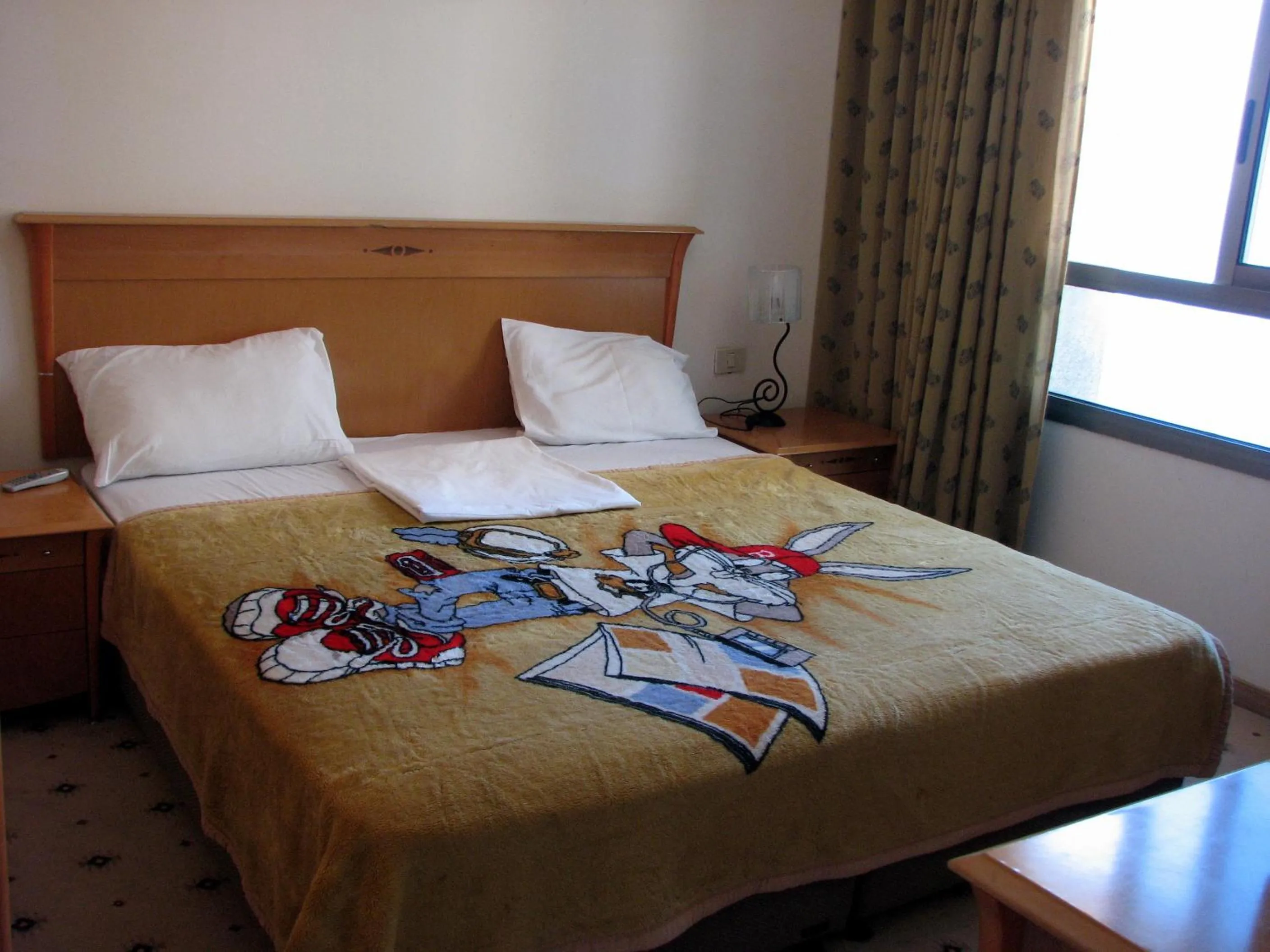 Bedroom, Bed in Apartments on the Beach