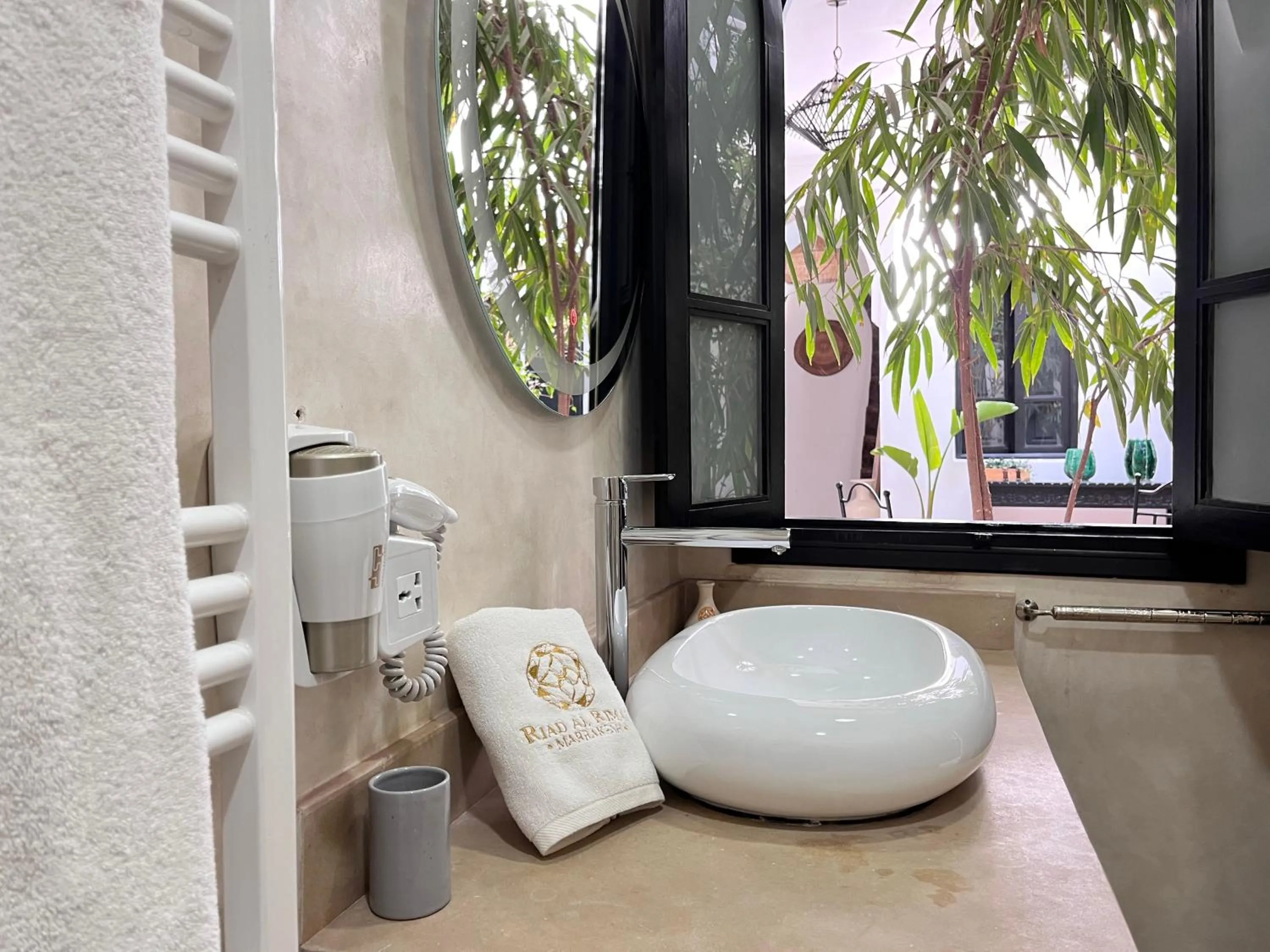 Bathroom in Riad Al Rimal & Spa