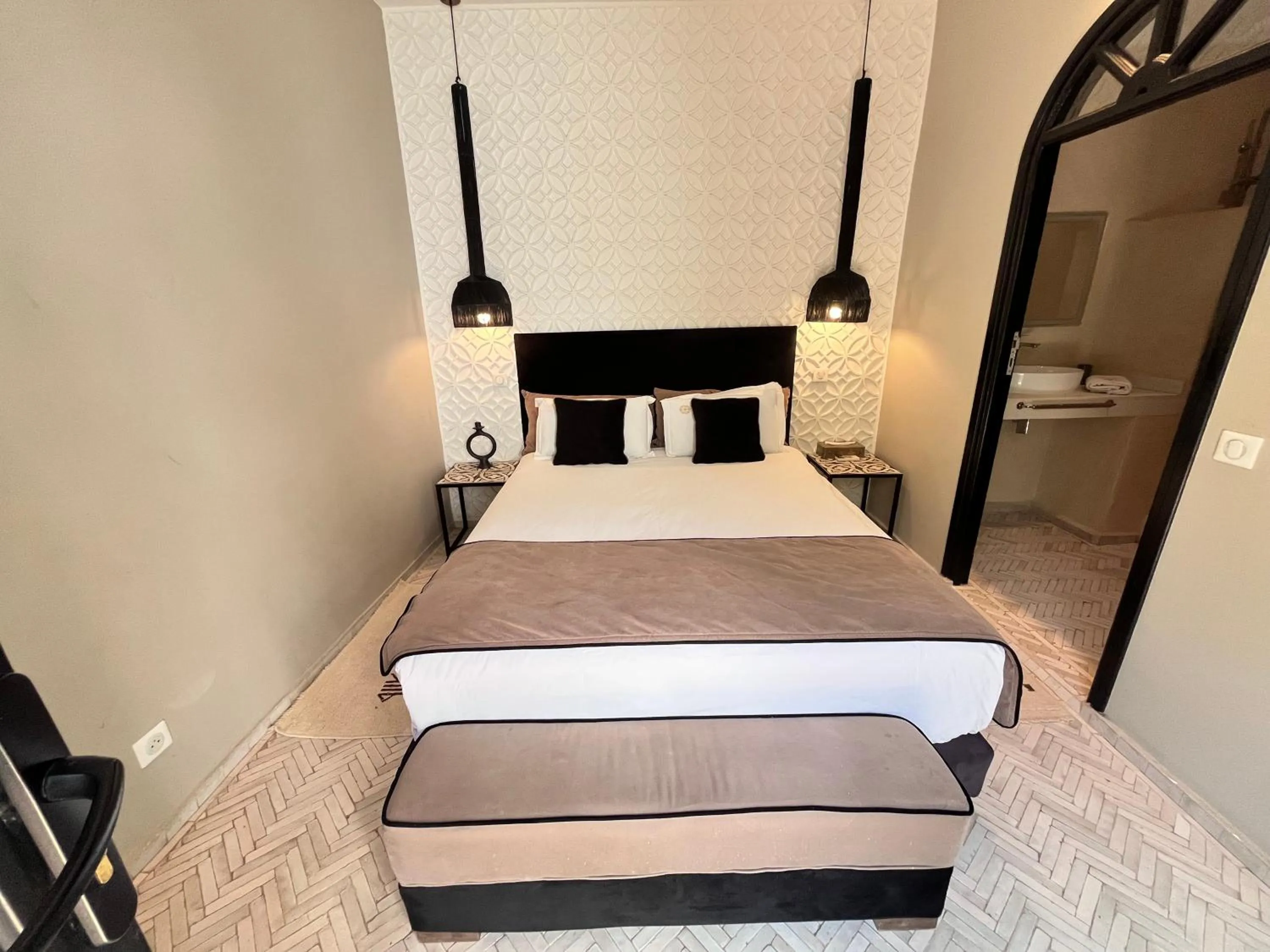 Bedroom, Bed in Riad Al Rimal & Spa