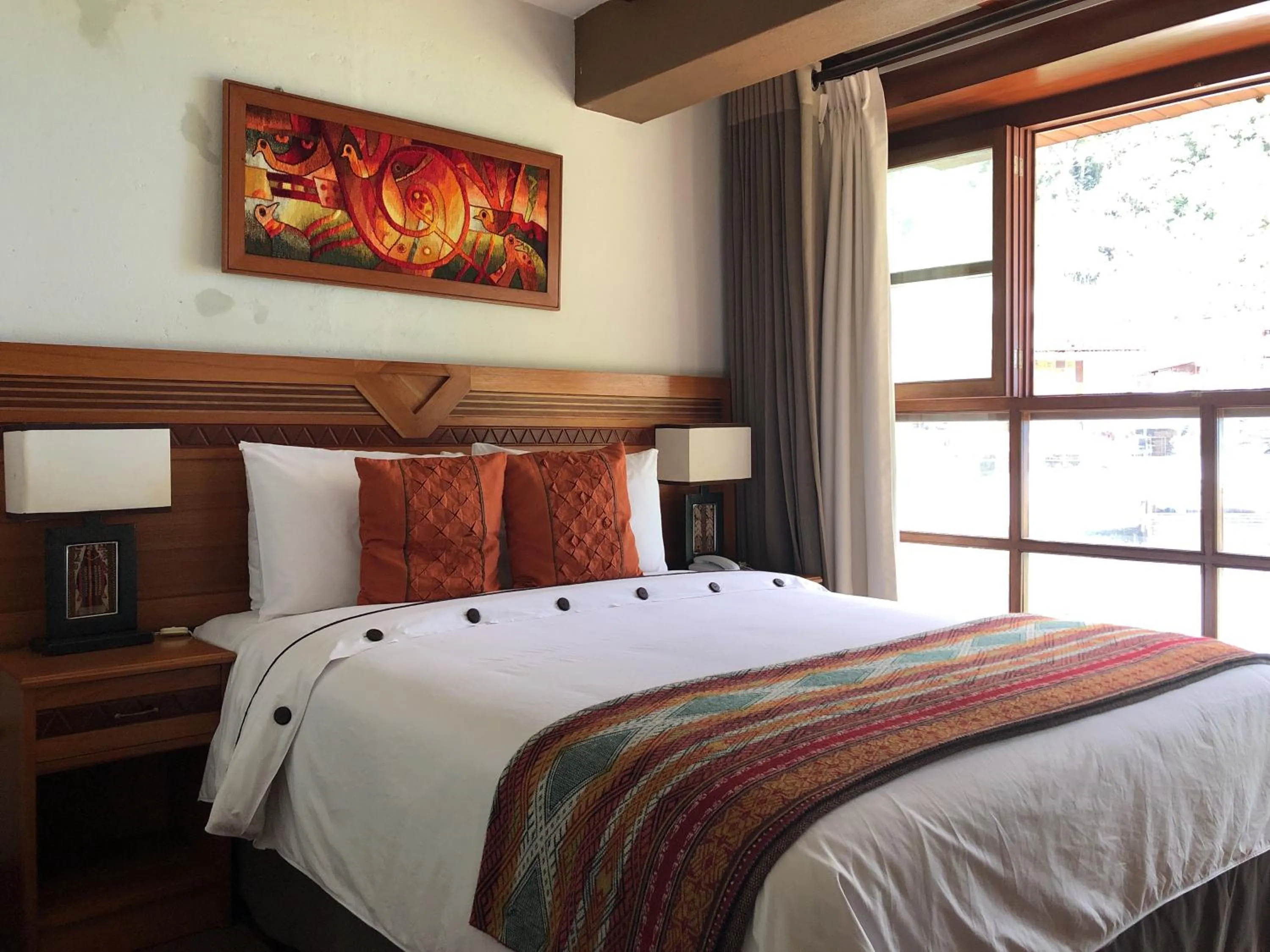 Bed in Casa del Sol Machupicchu