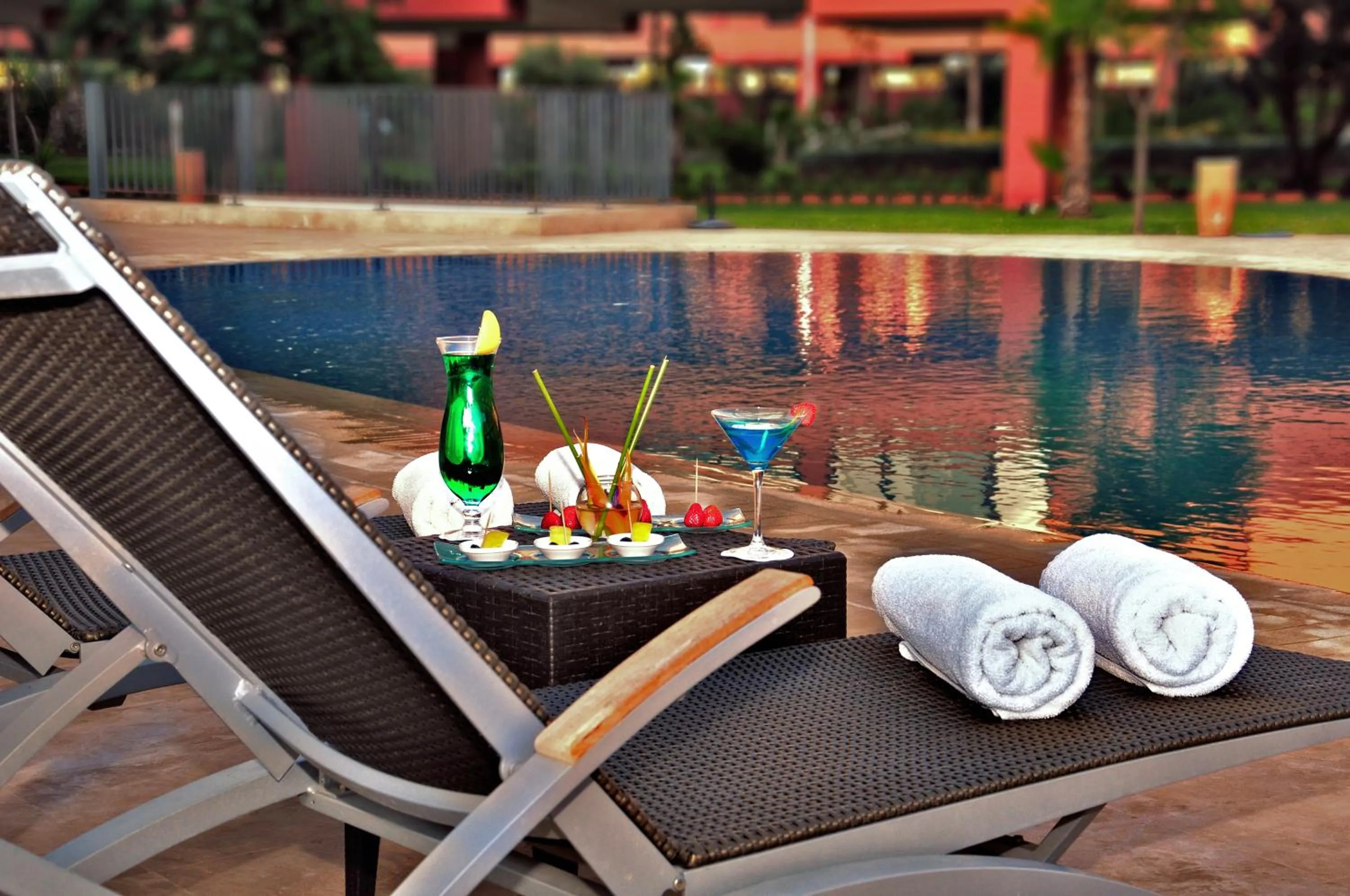 Swimming pool in Rawabi Hotel Marrakech & Spa