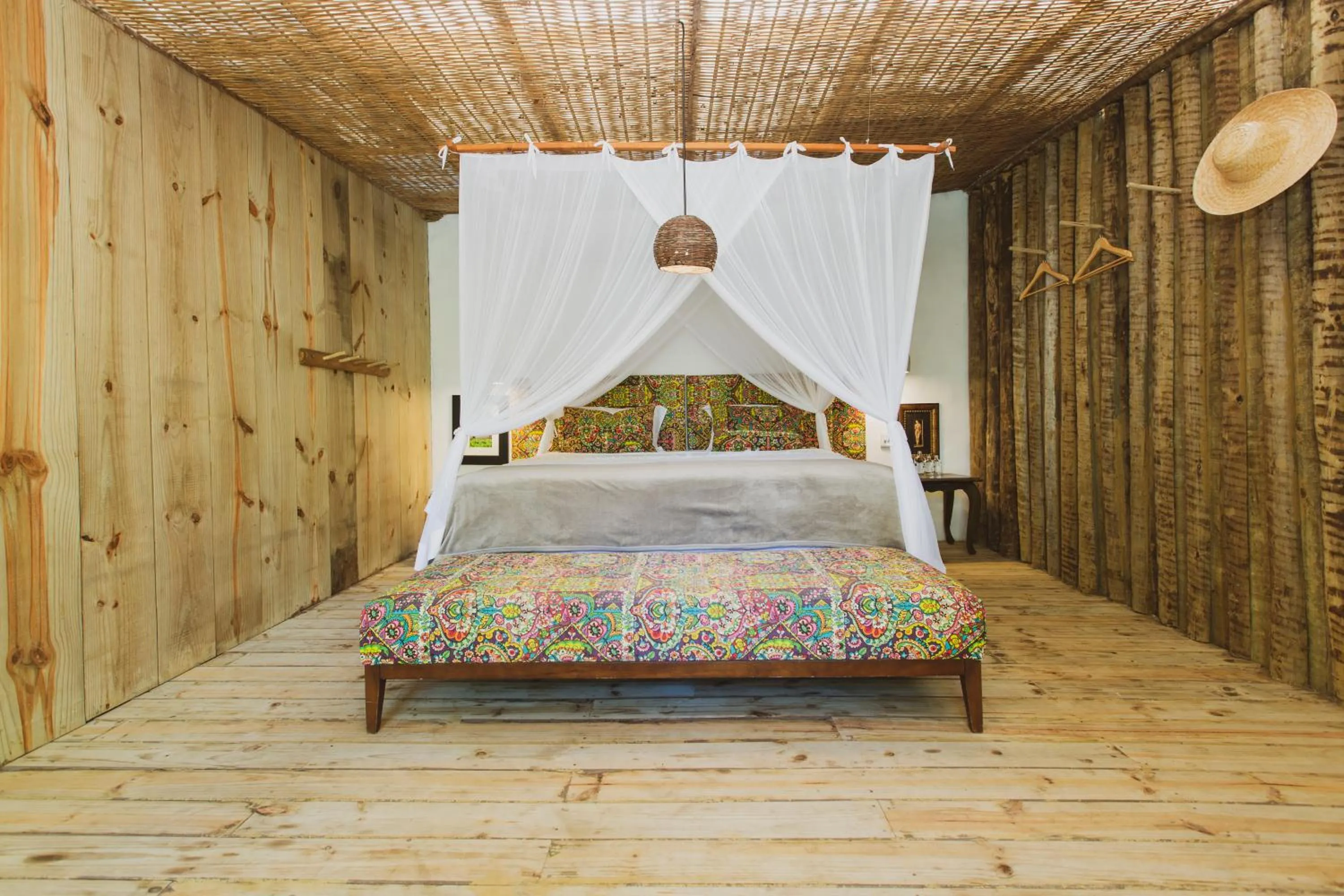 Bed in Pousada Mangue Sereno