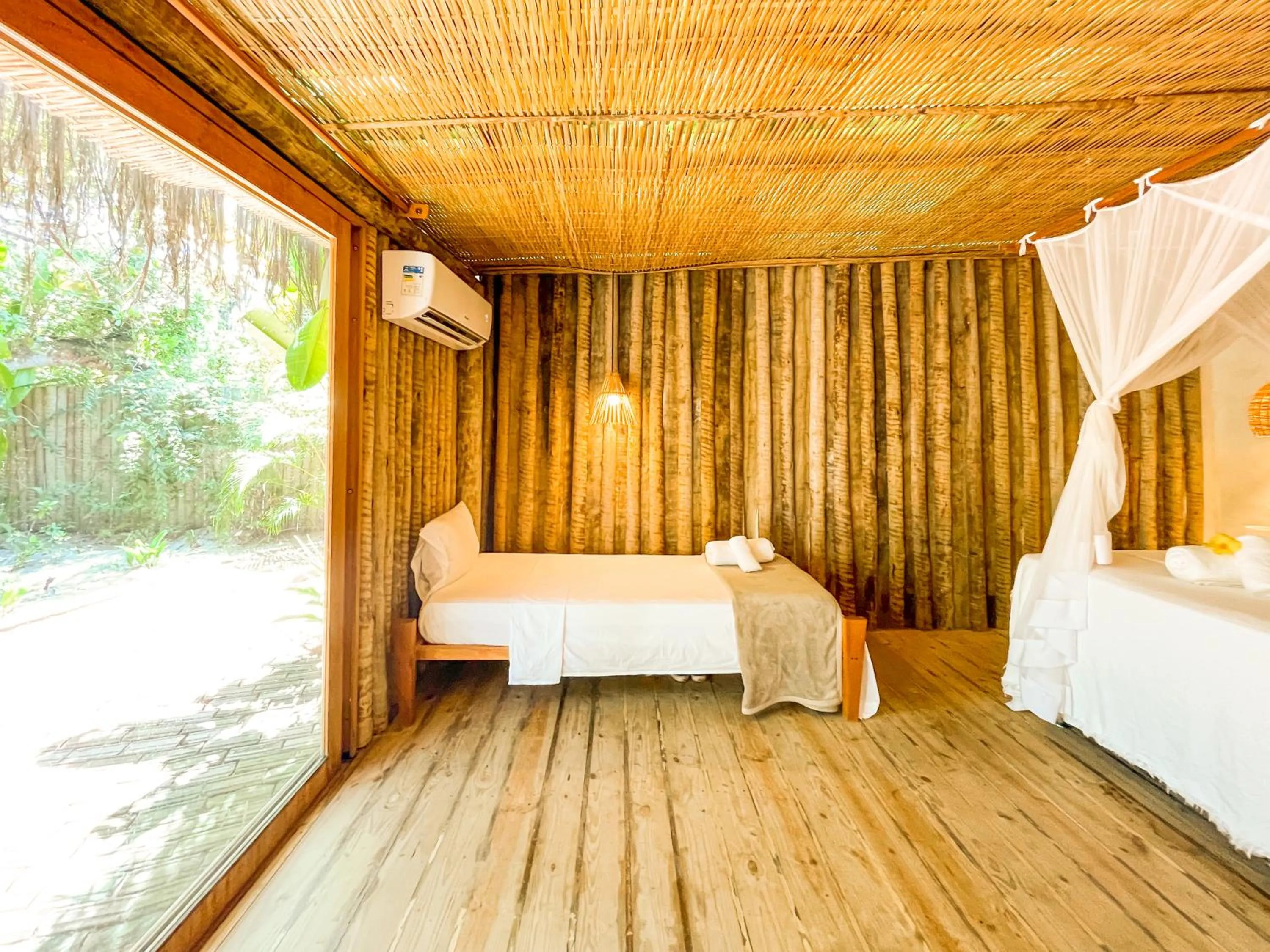 Bed in Pousada Mangue Sereno