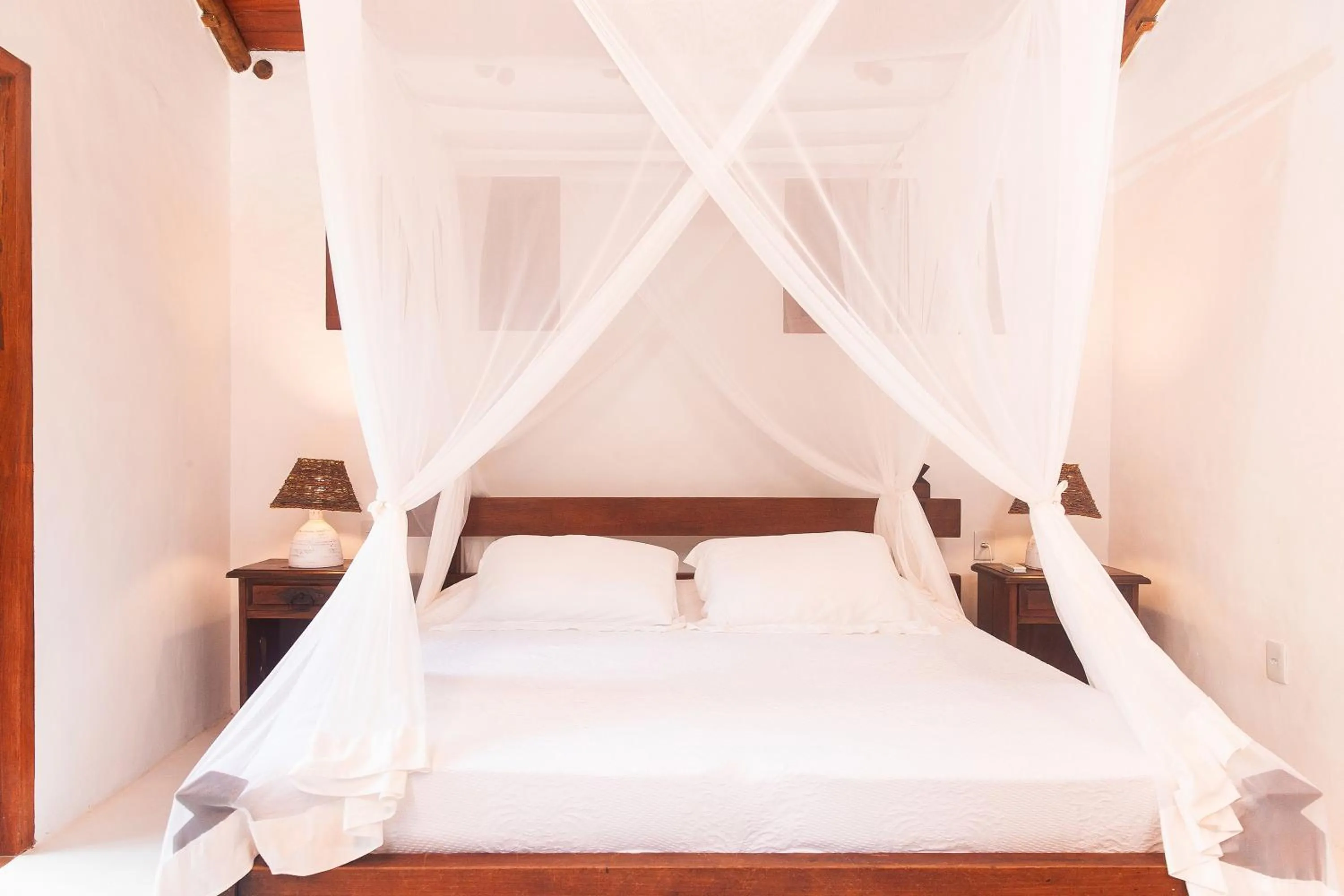 Bed in Pousada Mangue Sereno