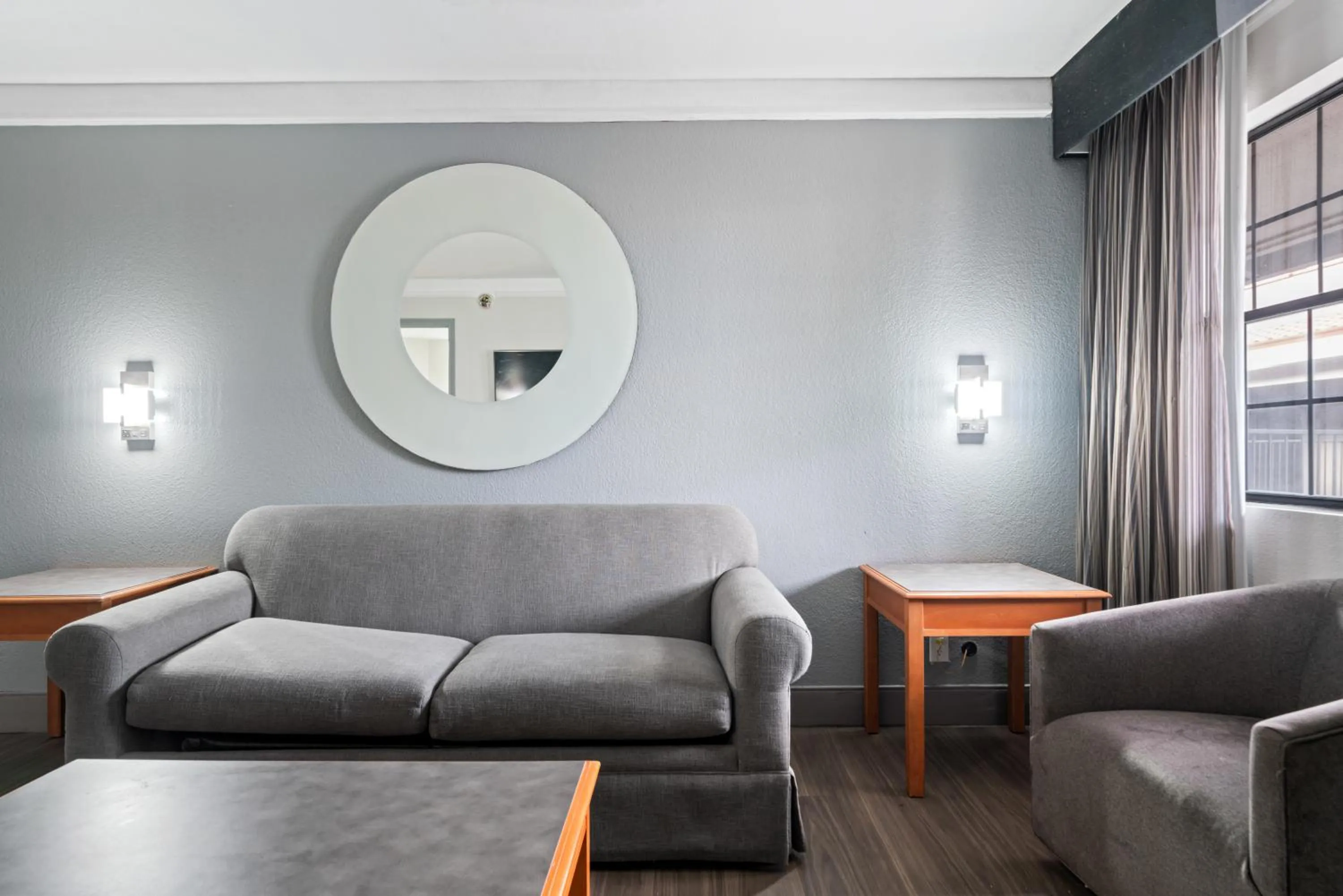 Living room in La Quinta Inn by Wyndham Corpus Christi North