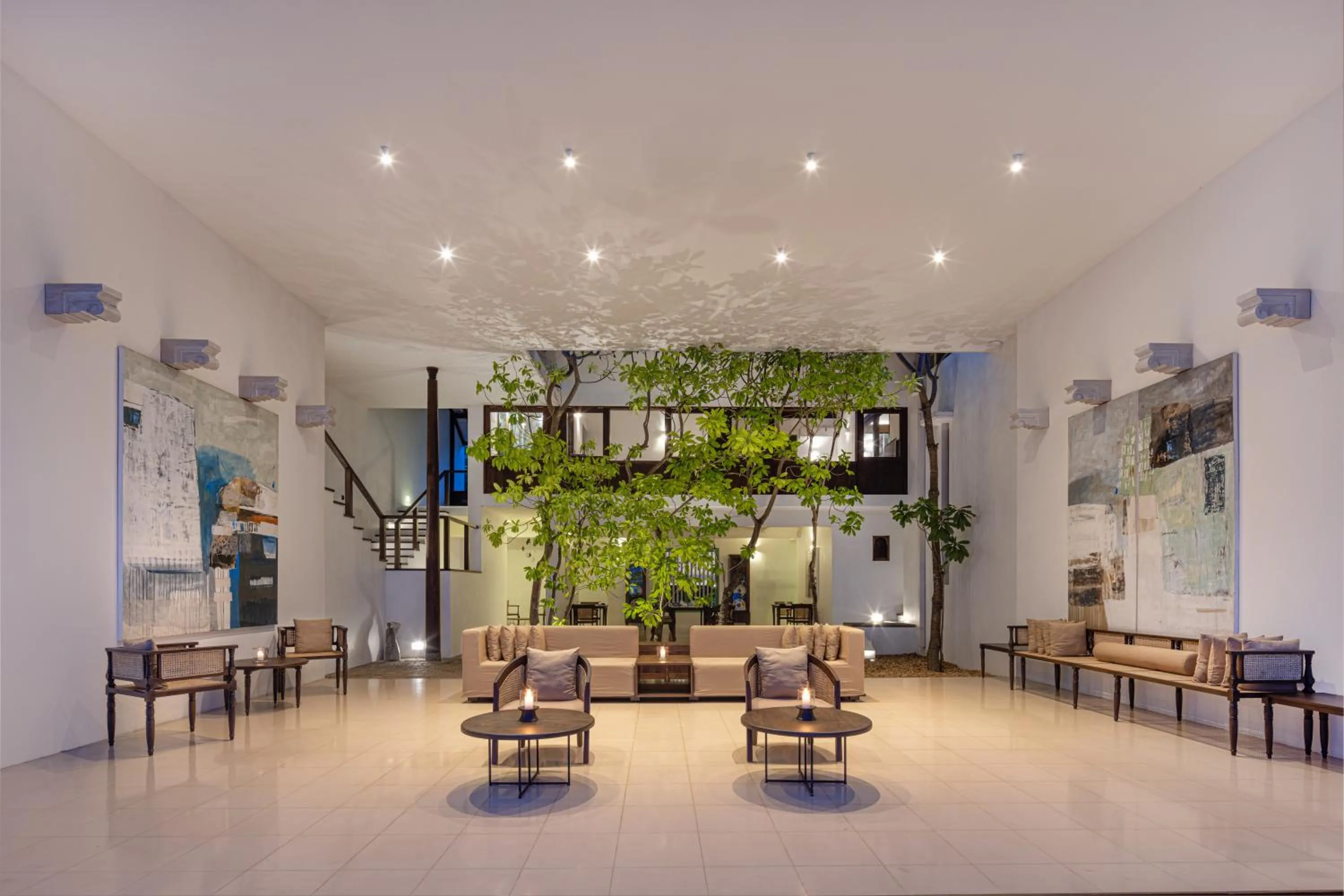 Lobby or reception in Three Gables Boutique Villa