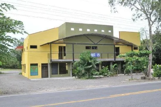 Facade/entrance in Hotel Santa Ana Liberia Airport