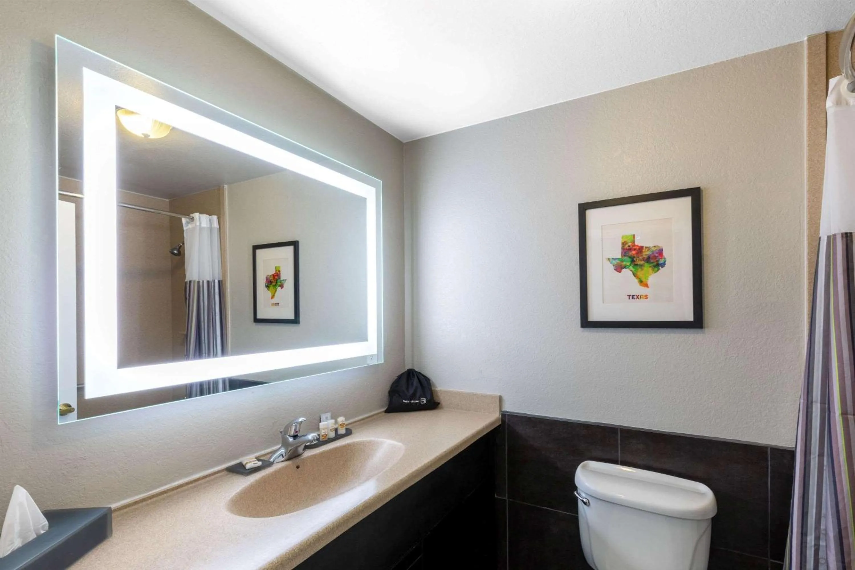Bathroom in La Quinta by Wyndham Laredo Airport
