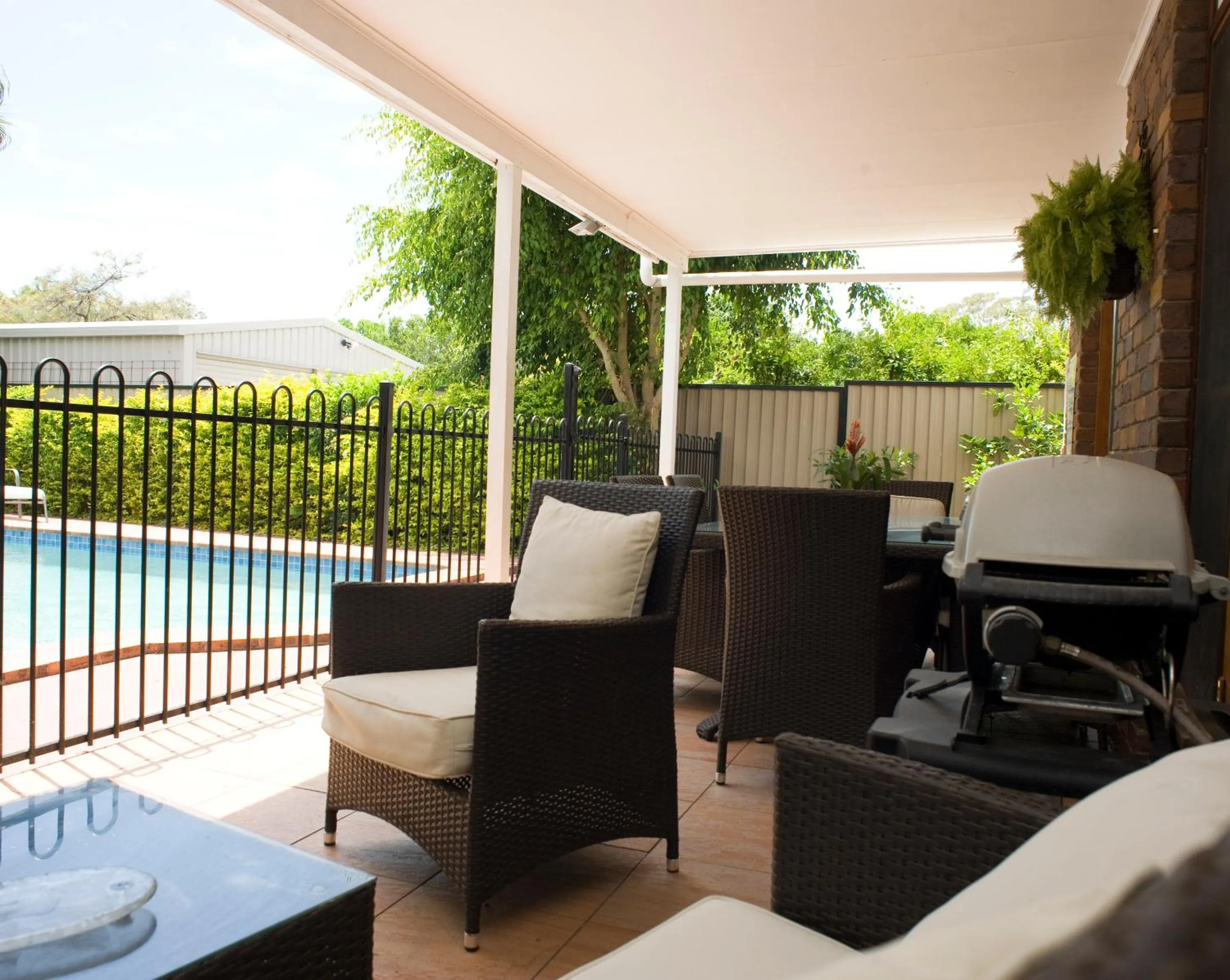 Balcony/Terrace in Ainslie Manor Guest House