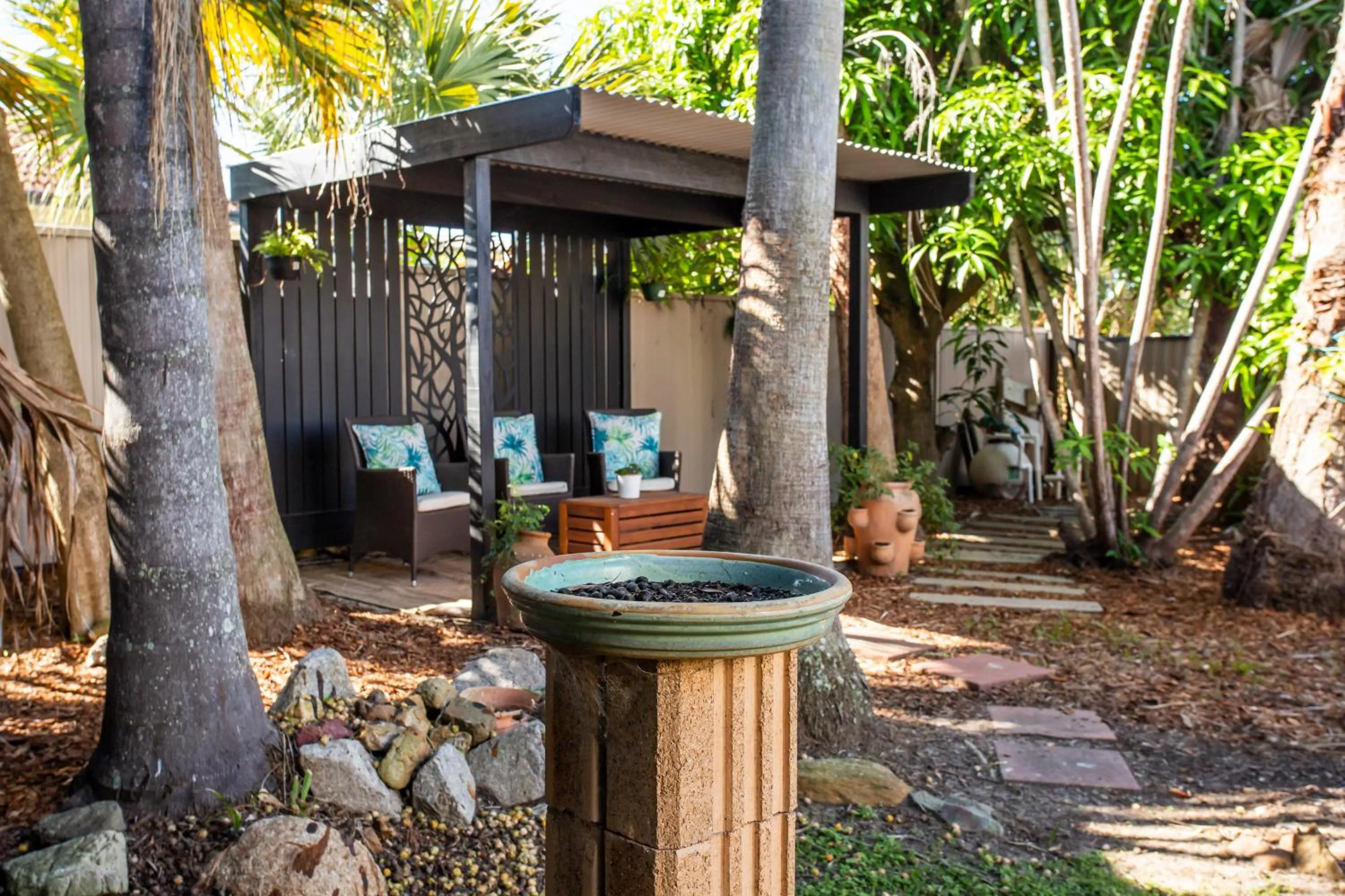 Garden in Ainslie Manor Guest House