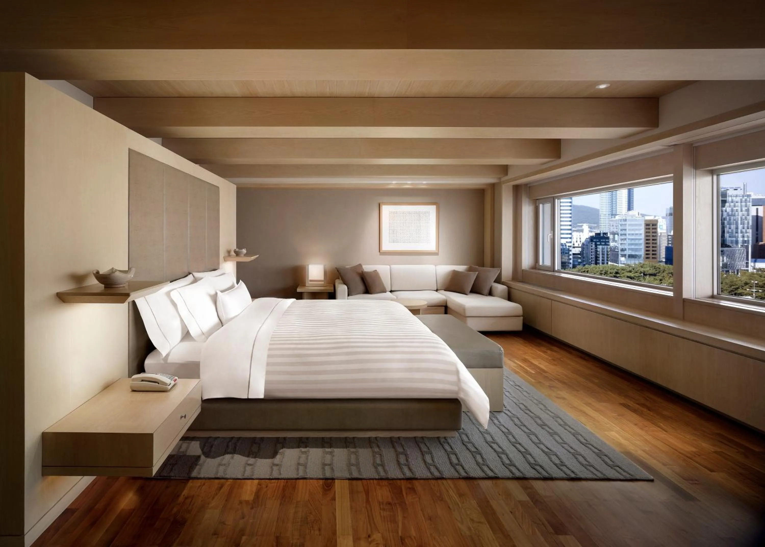 Bed in The Westin Josun Busan