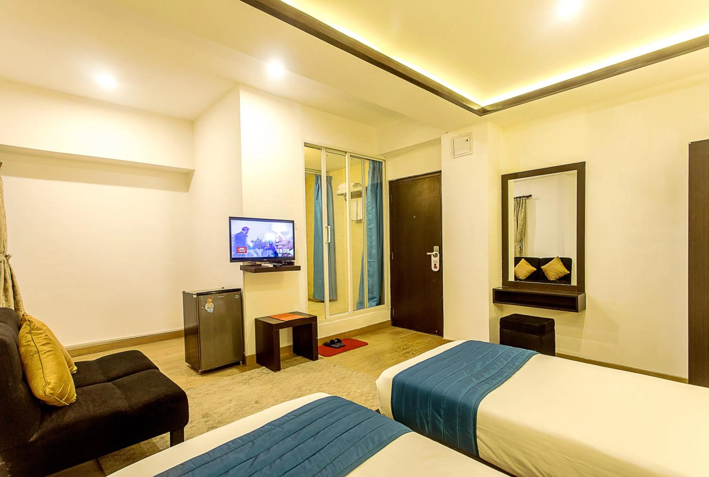 Bed in Gaju Suite Hotel