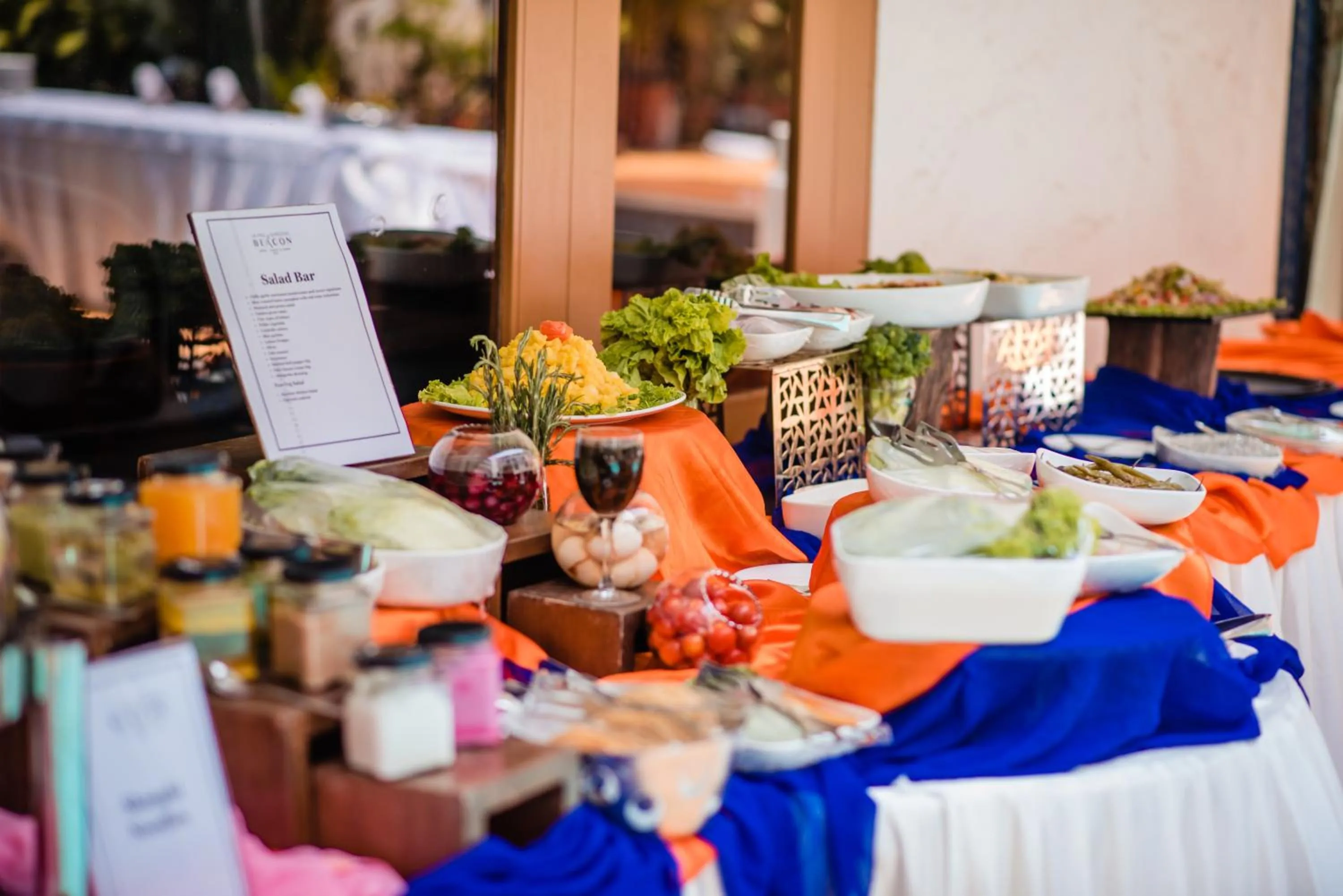 Food and drinks in La-Paz Gardens Beacon Hotel - Vasco da Gama Goa