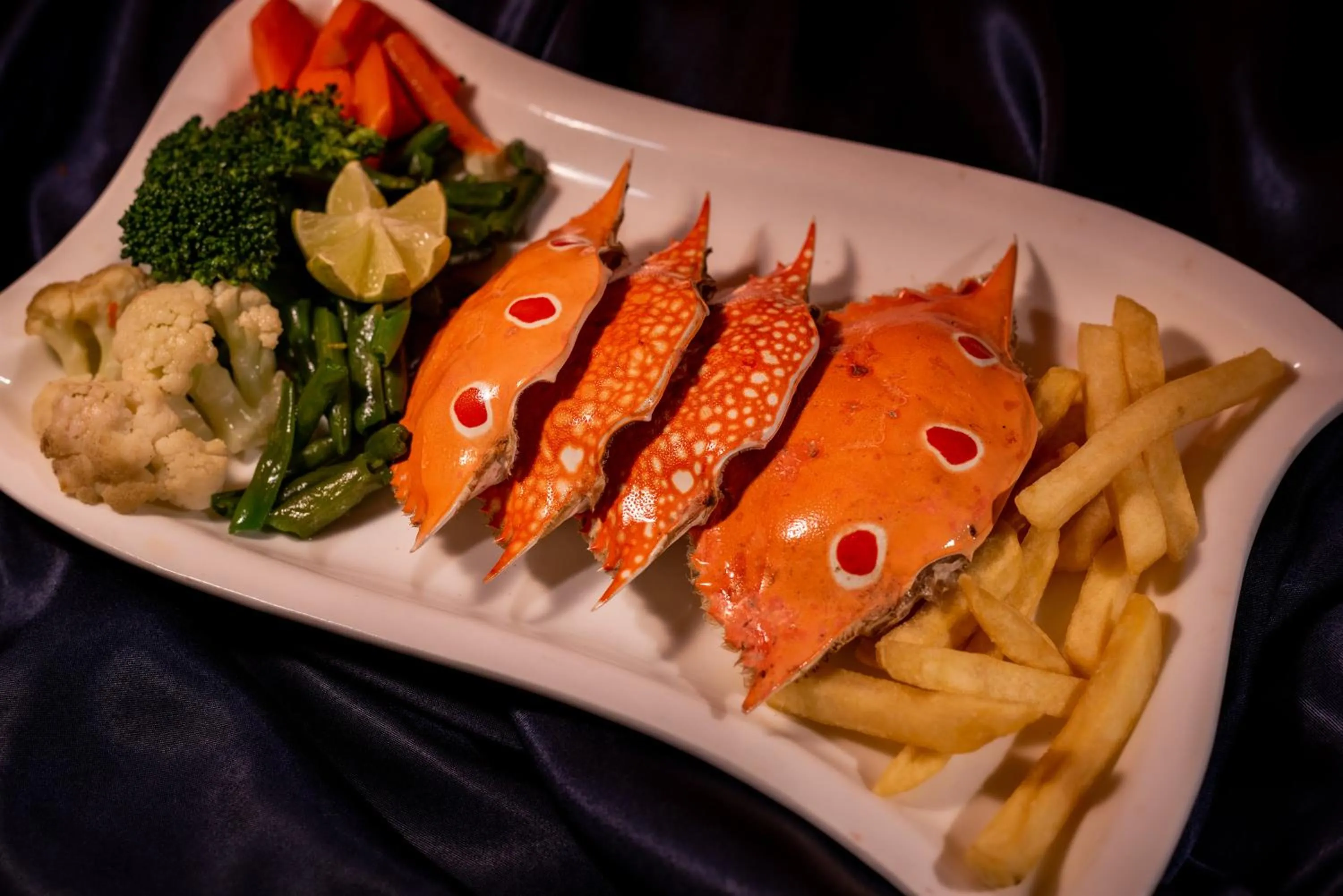 Food close-up in La-Paz Gardens Beacon Hotel - Vasco da Gama Goa