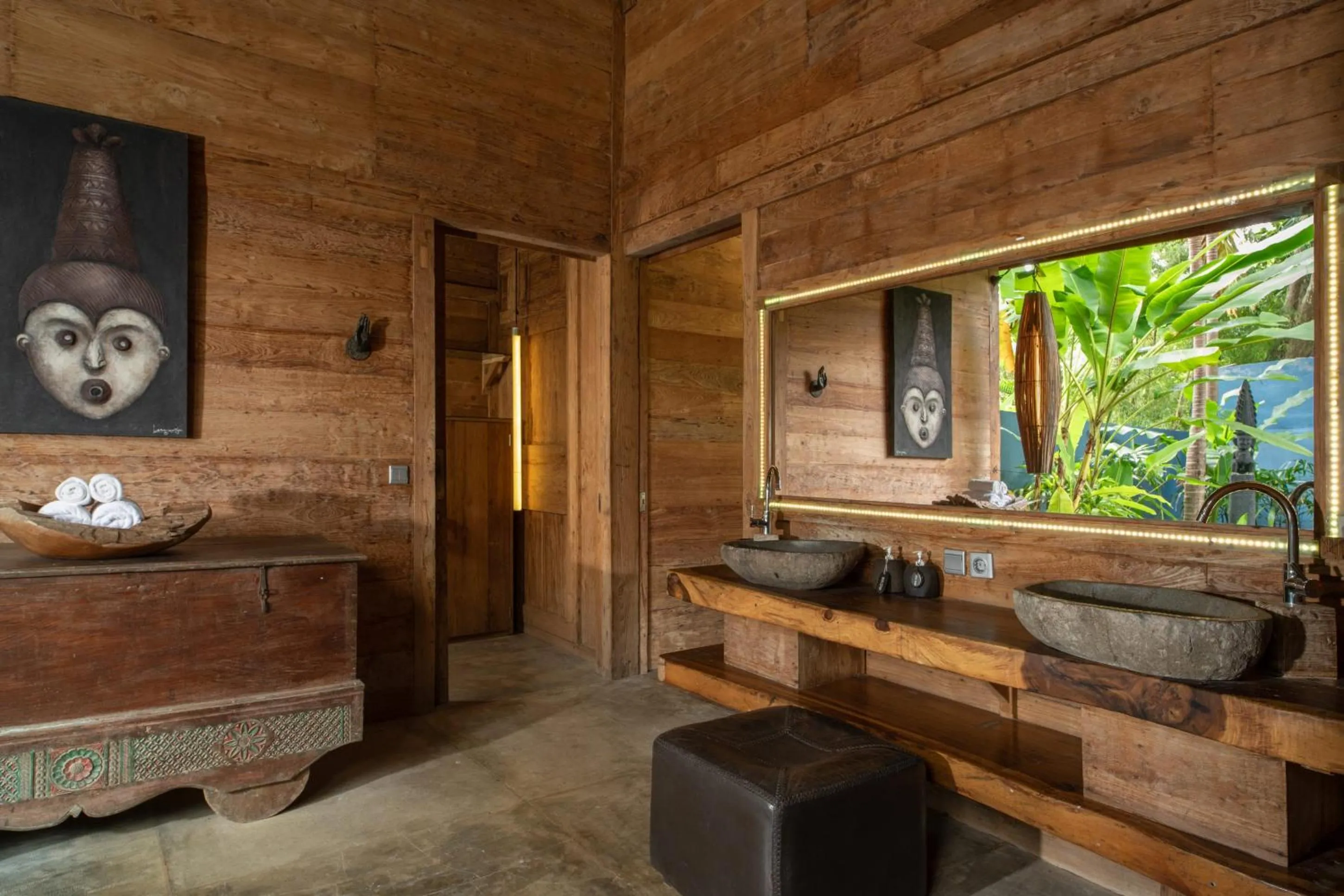 Bathroom in Blue Karma Village