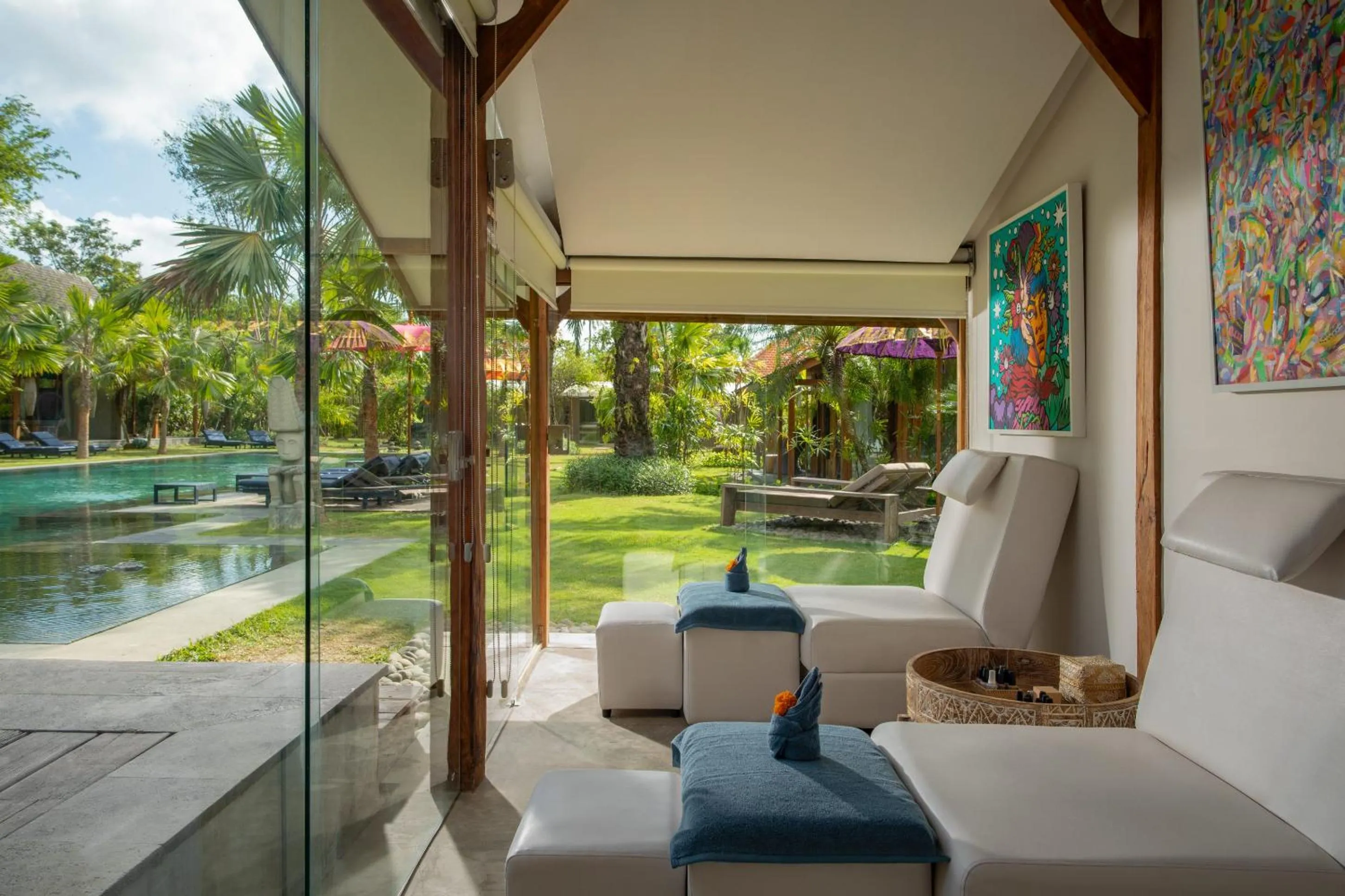 Spa and wellness centre/facilities in Blue Karma Village