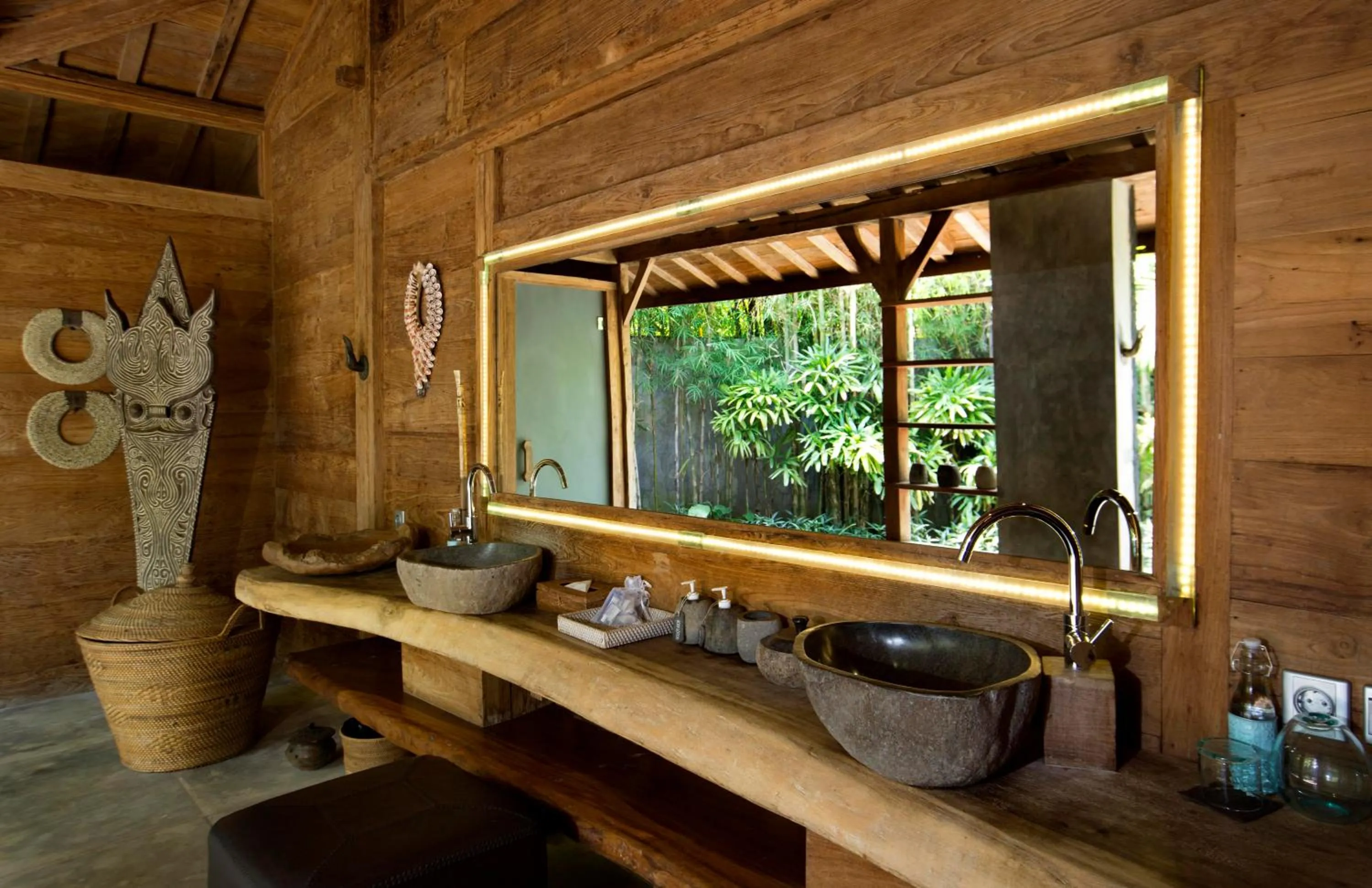 Bathroom in Blue Karma Village