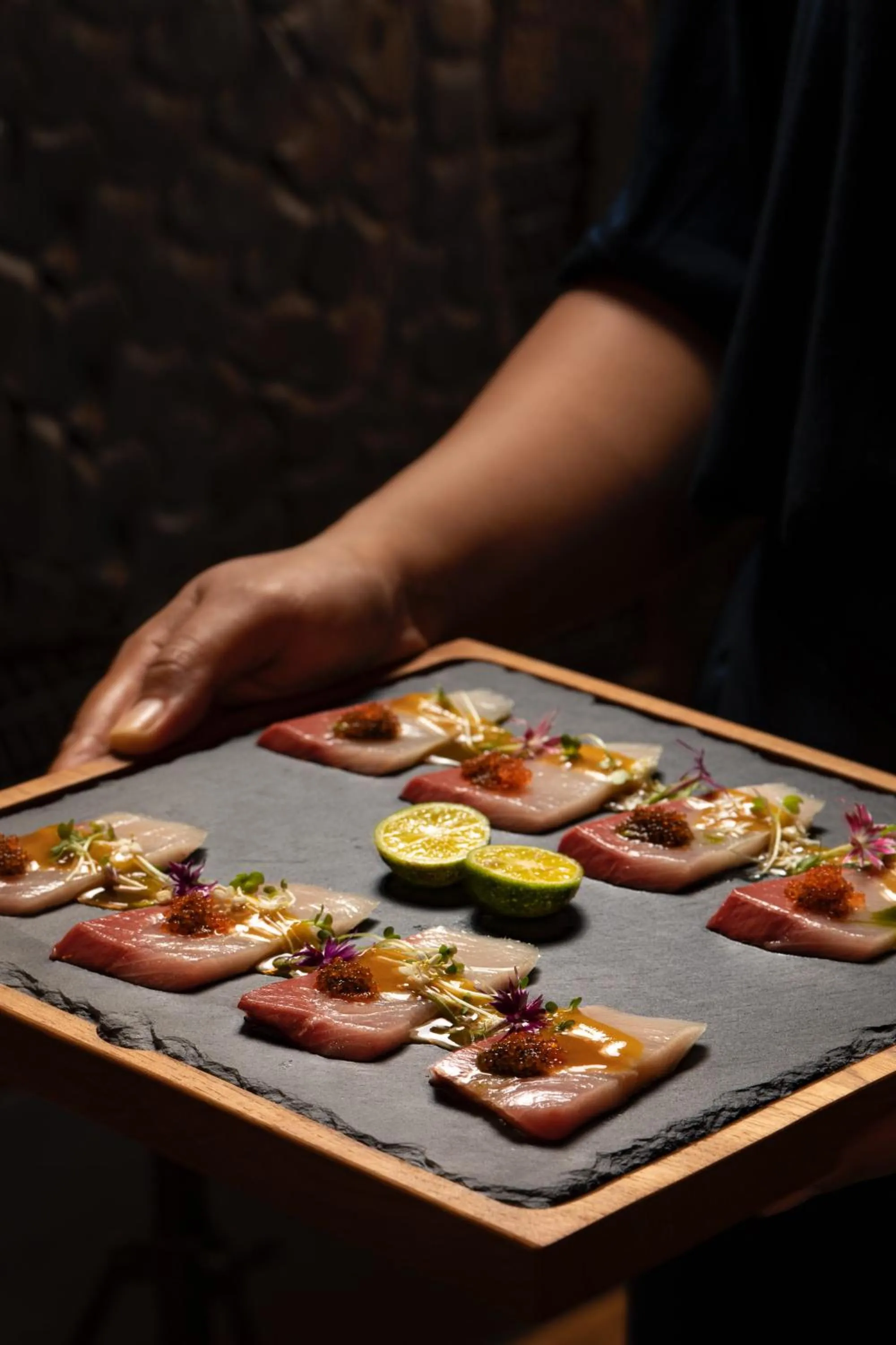 Food in Blue Karma Village