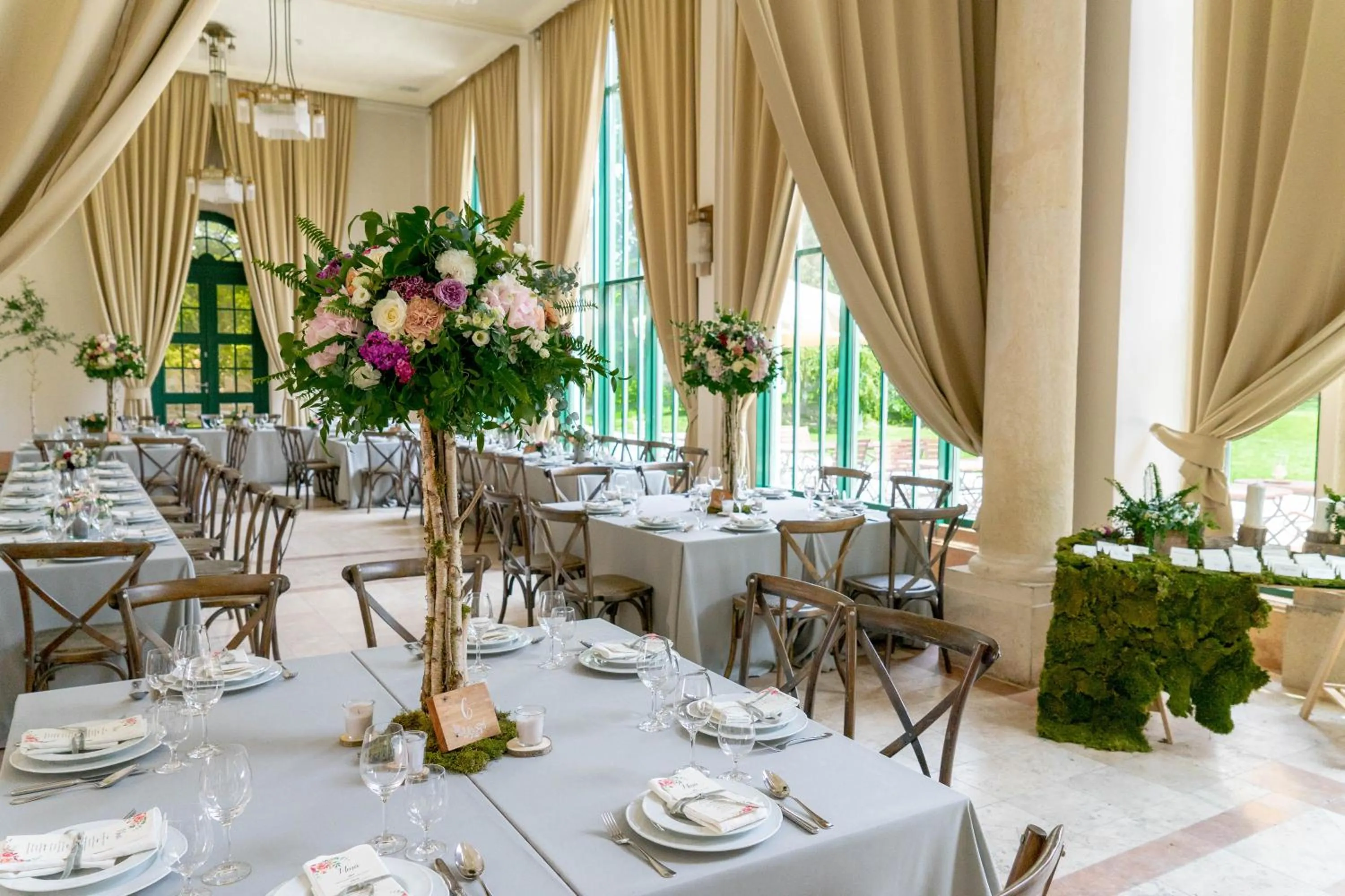 Patio in Hotel Kristály Imperial