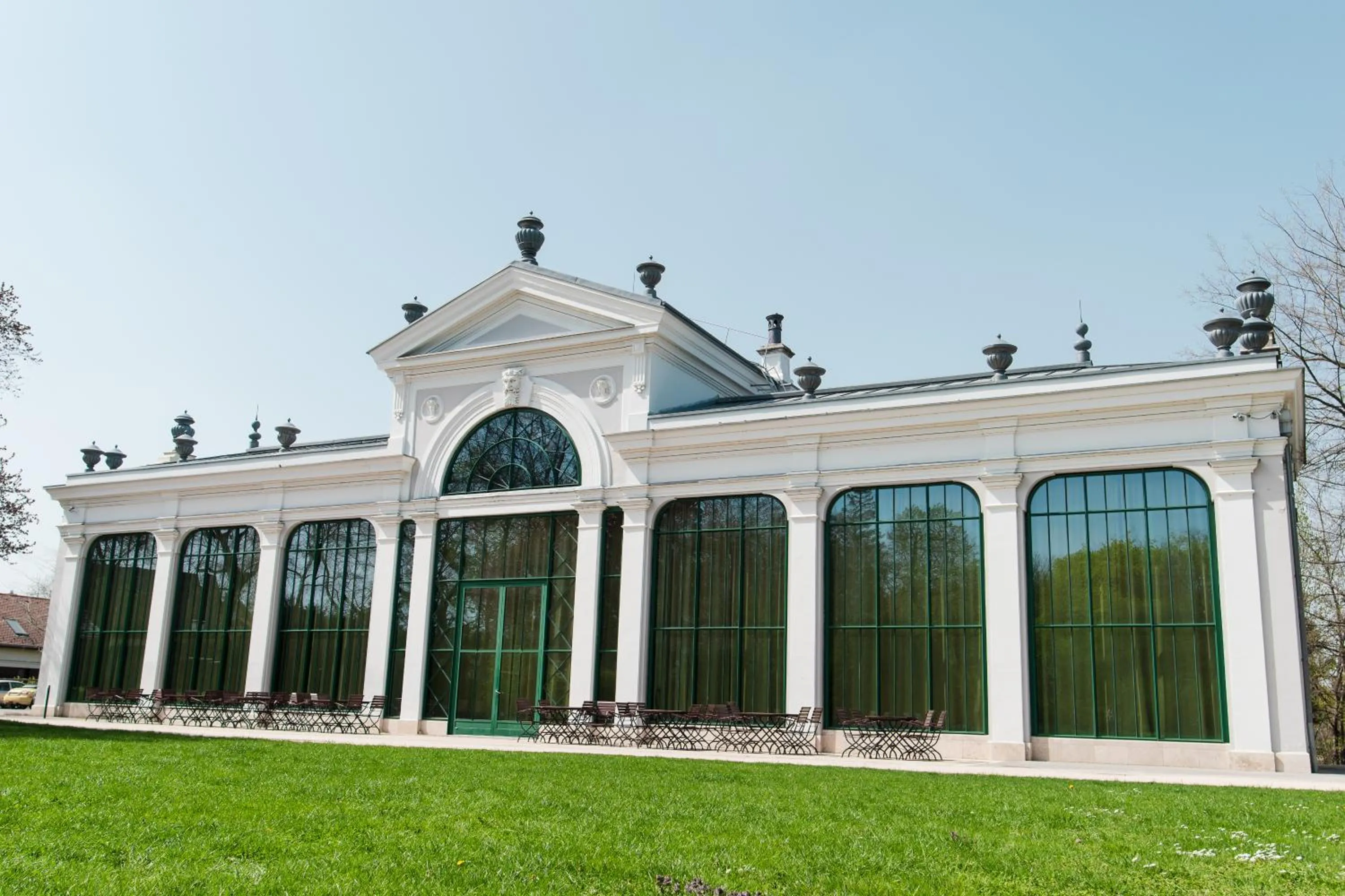 Garden in Hotel Kristály Imperial