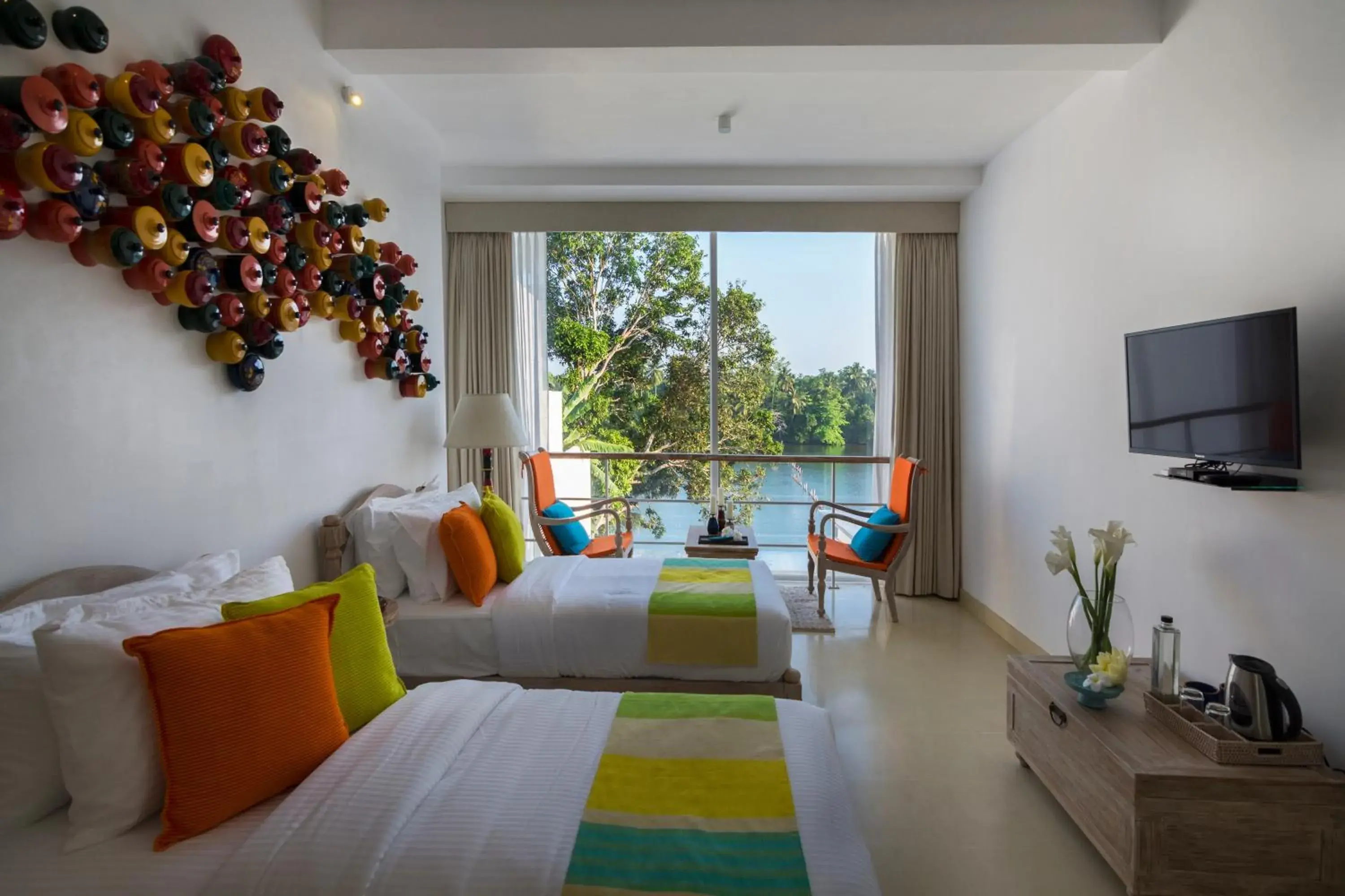 Deluxe Twin Room in 33 Lake Terrace Deluxe Twin Room in 33 Lake Terrace