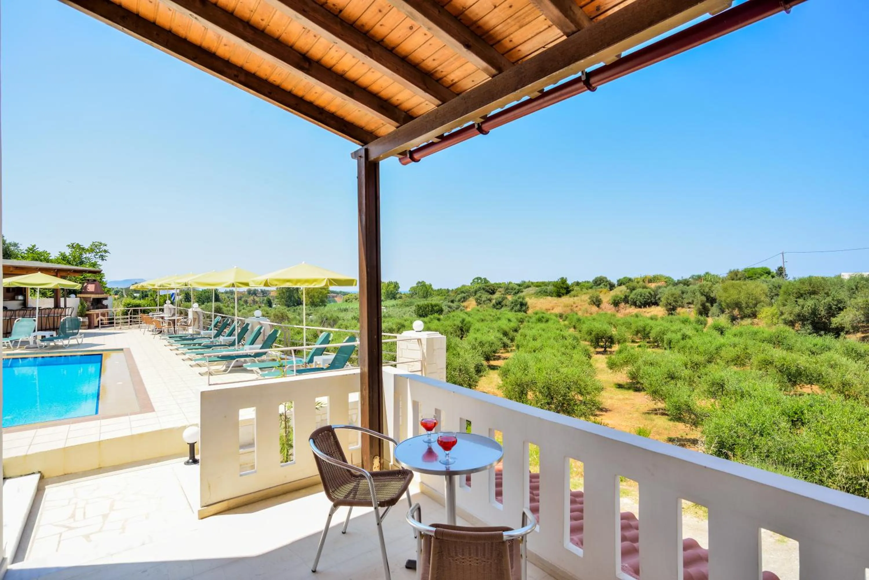 Balcony/Terrace in Poseidon Apartments