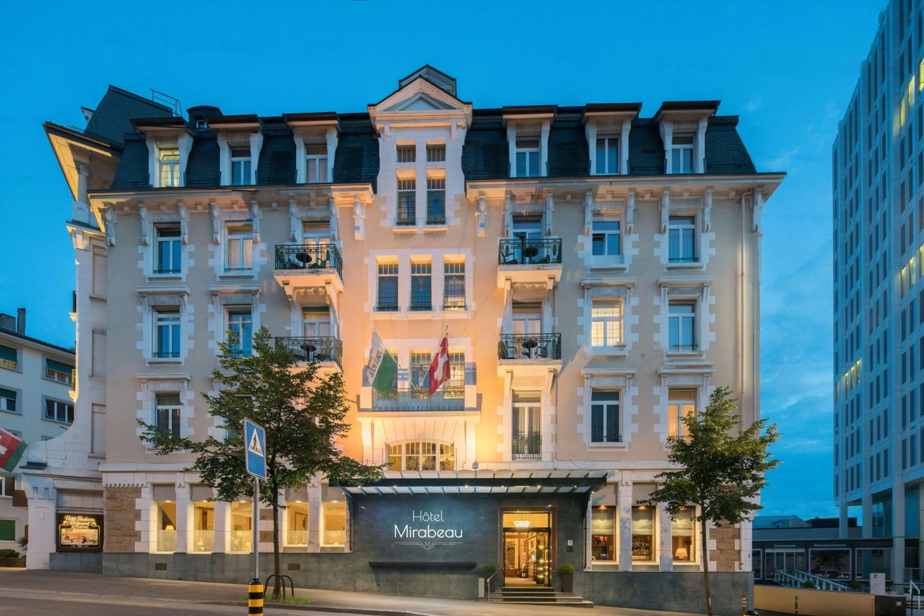 Property building in Hotel Mirabeau, BW Signature Collection, Lausanne