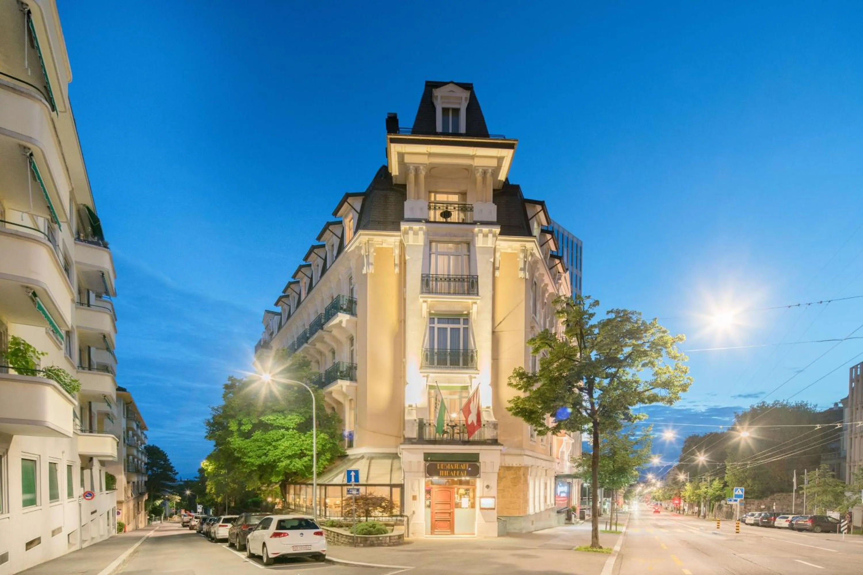 Property building in Hotel Mirabeau, BW Signature Collection, Lausanne