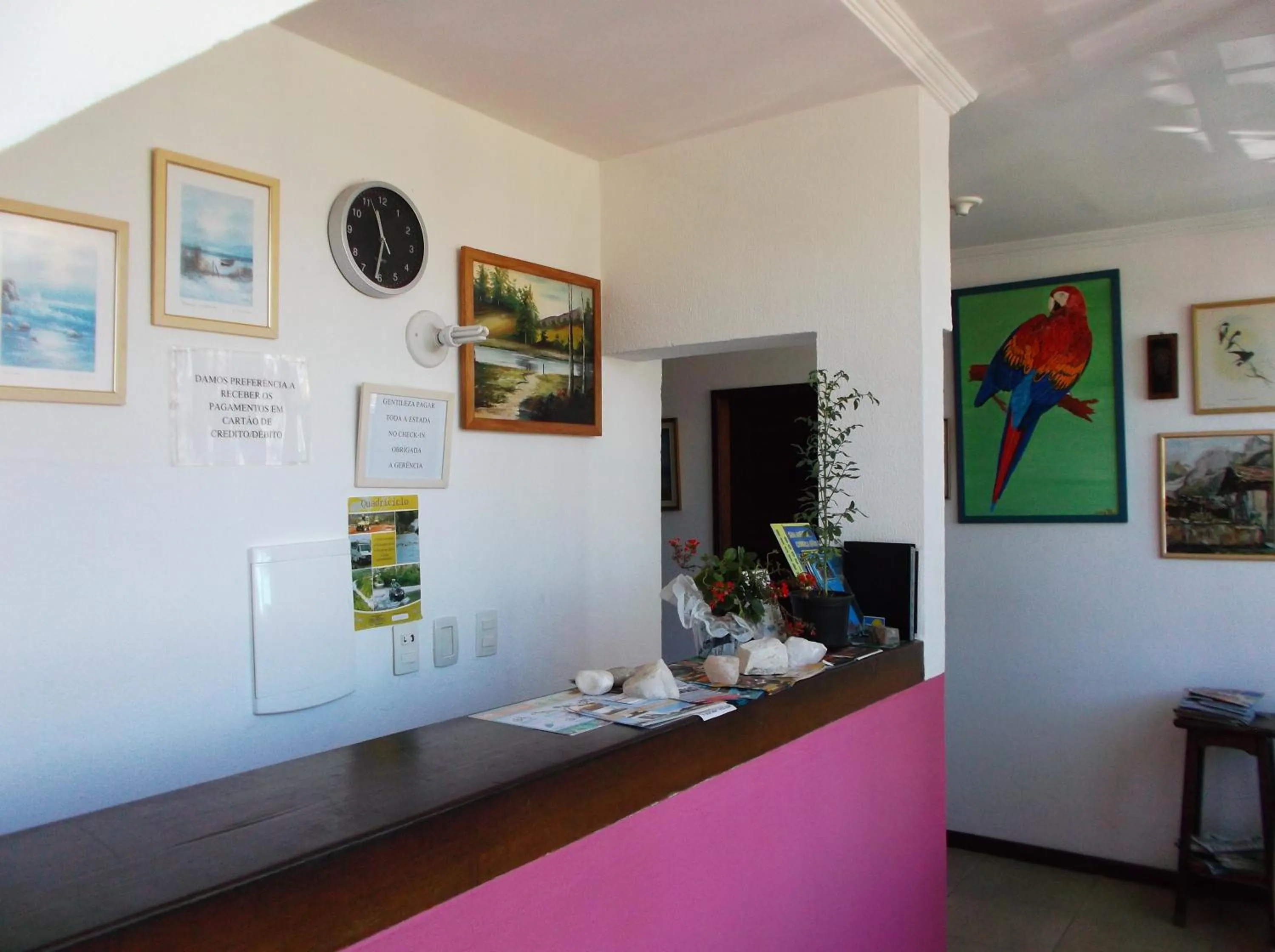 Lobby or reception in Pousada Tia Helena