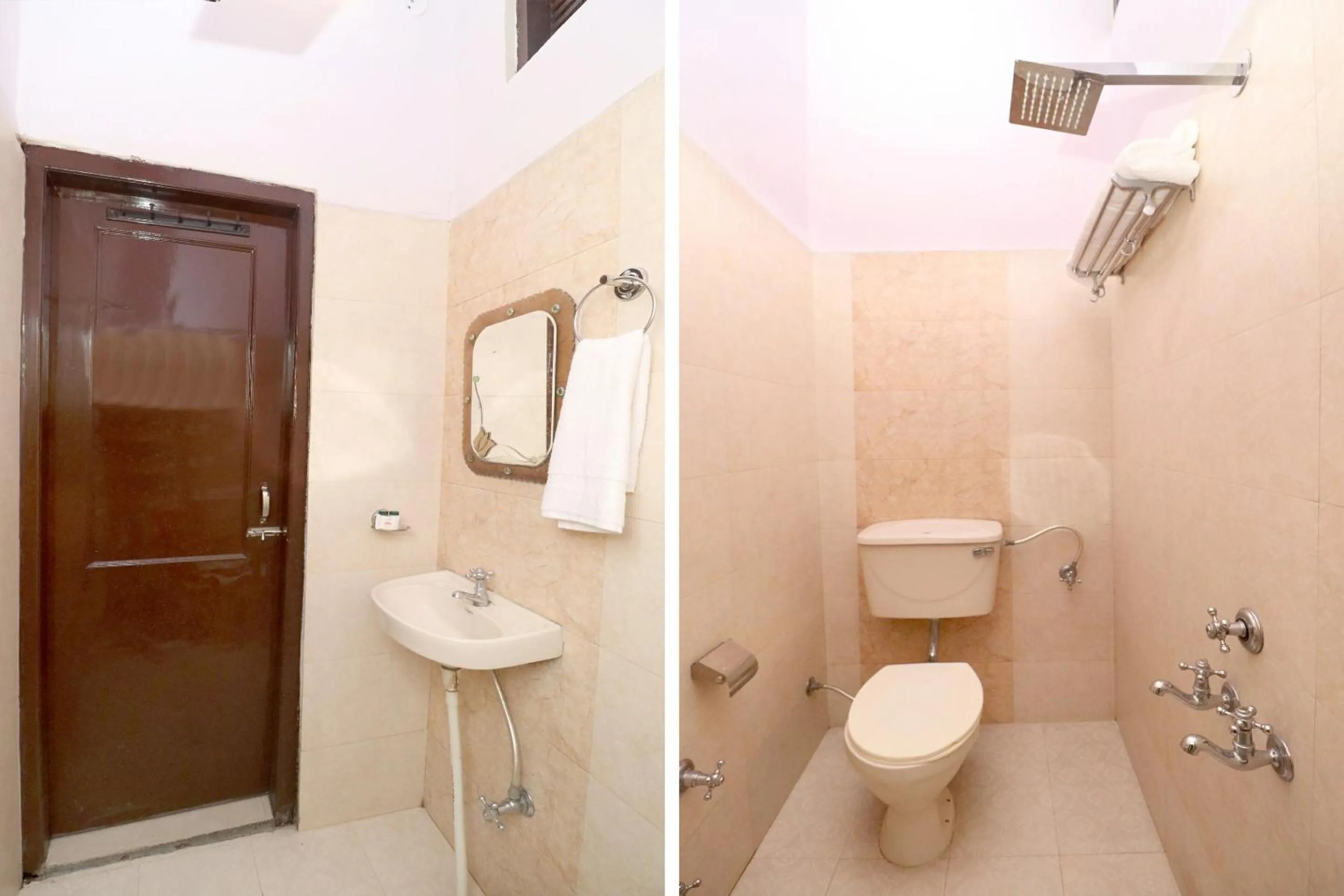 Bathroom in OYO Hotel Kailash Regency