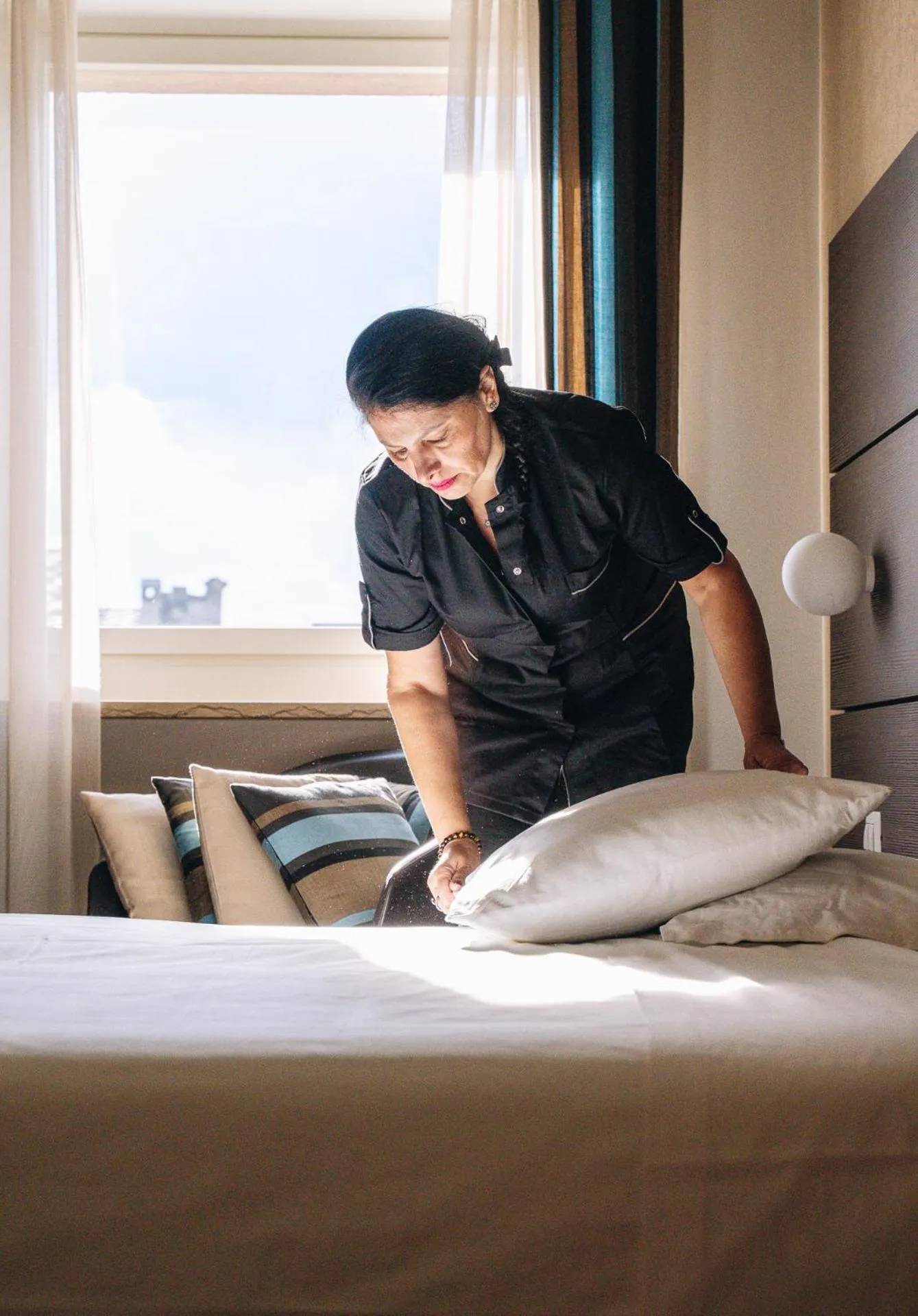 Staff, Bed in HB Aosta Hotel & Balcony SPA